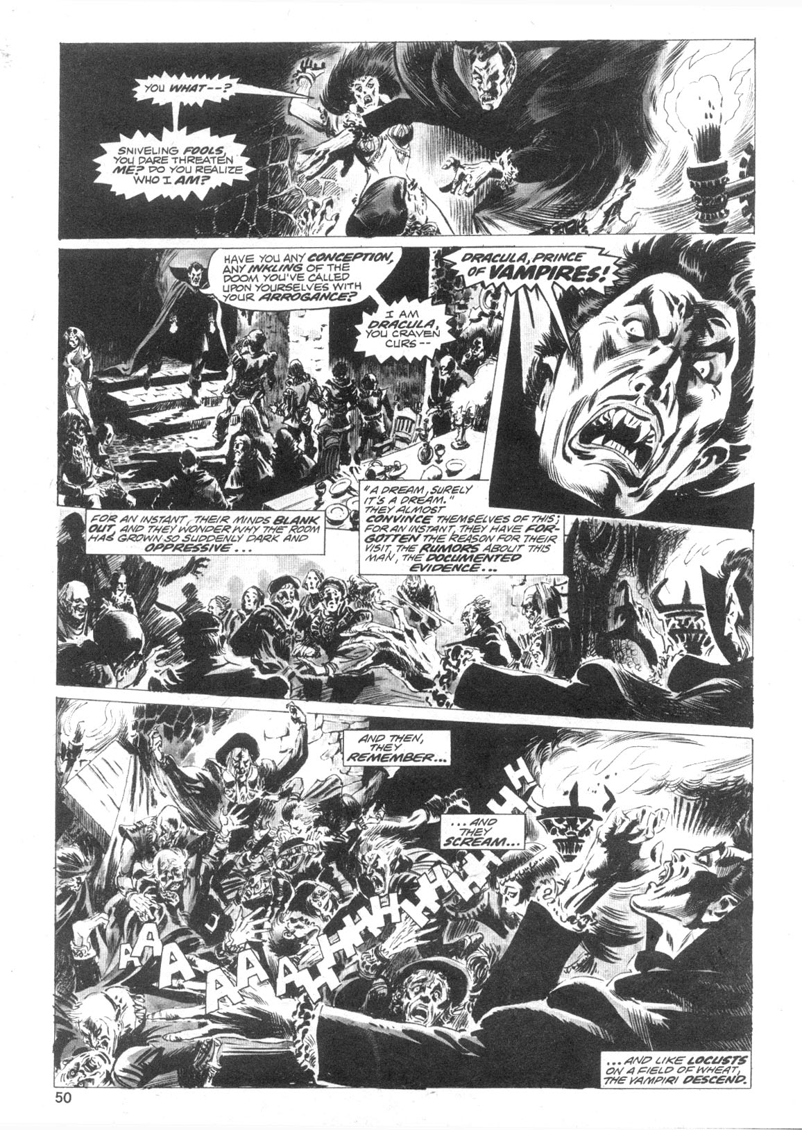 Read online Dracula Lives comic -  Issue #12 - 50