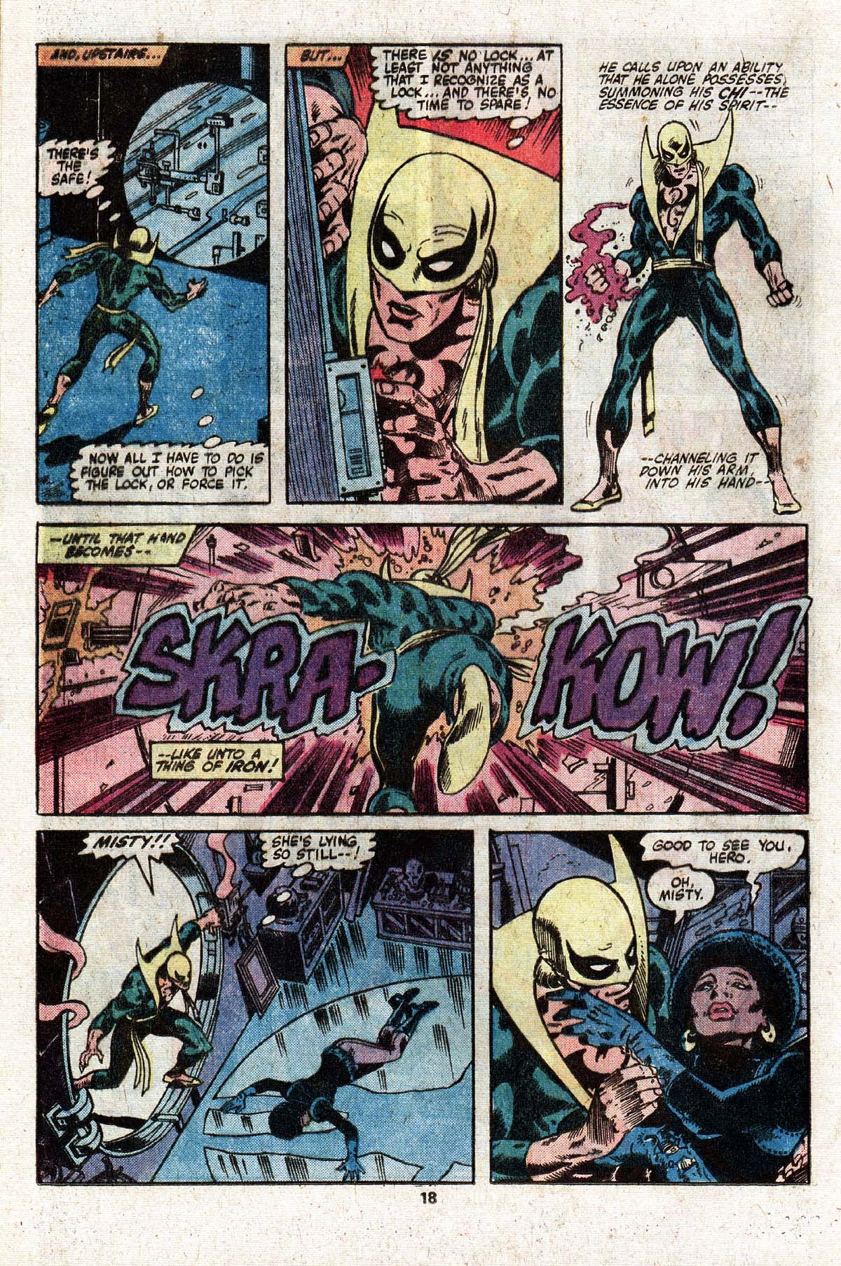 Read online Power Man and Iron Fist (1978) comic -  Issue #66 - 18