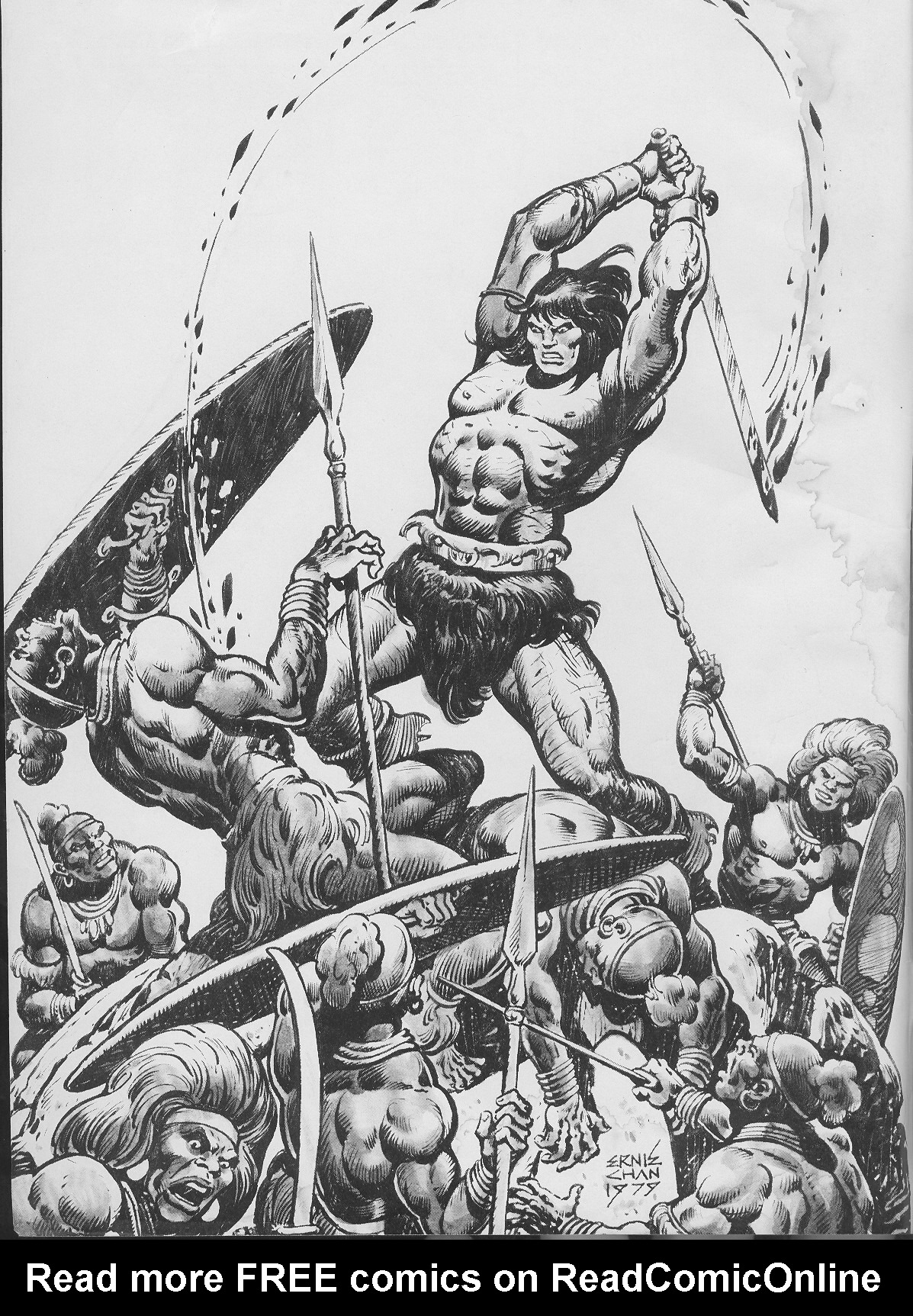 Read online The Savage Sword Of Conan comic -  Issue #45 - 2