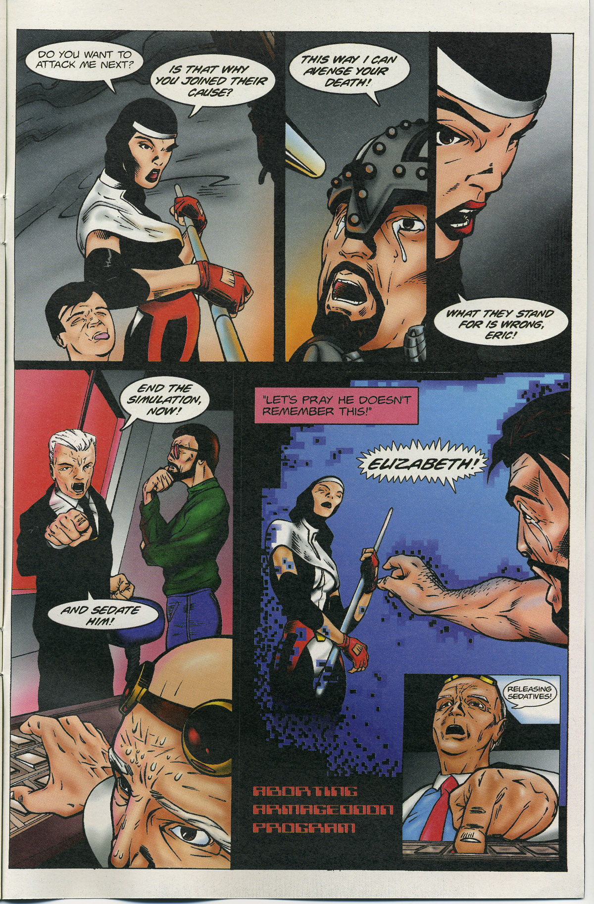 Read online Warrior Nun Areala: Rituals comic -  Issue #6 - 34
