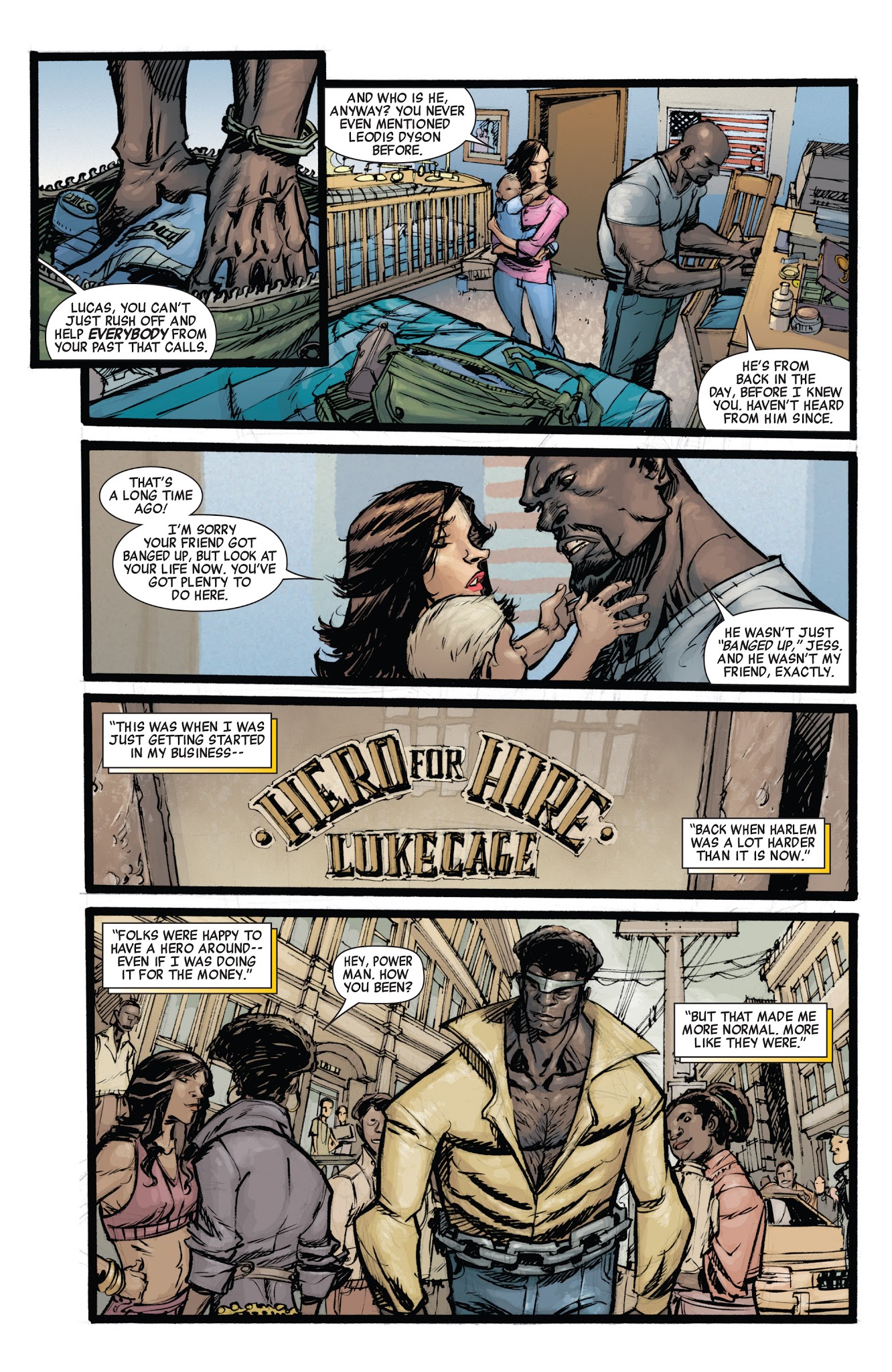 Read online New Avengers: Luke Cage comic -  Issue # TPB - 6