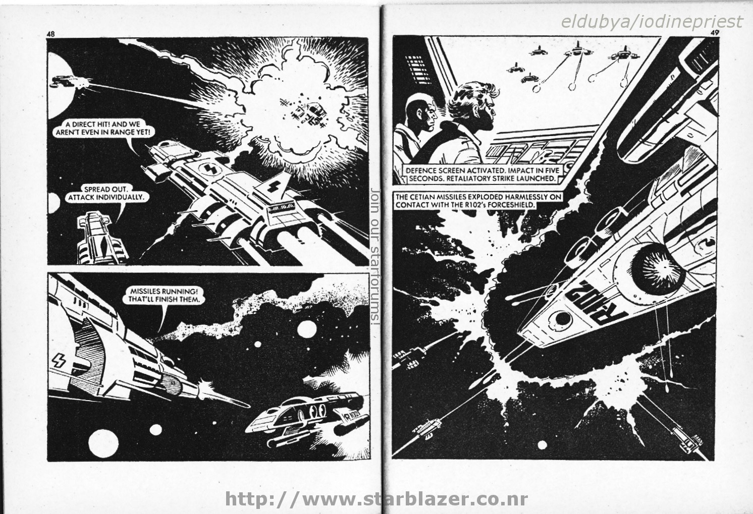 Read online Starblazer comic -  Issue #55 - 26