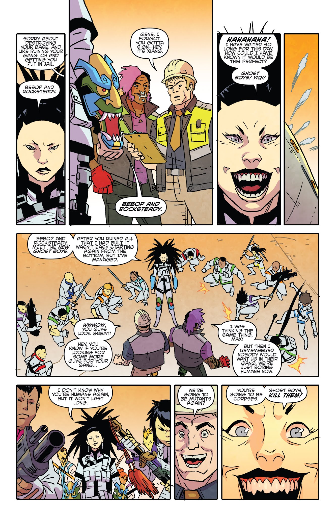 Read online Teenage Mutant Ninja Turtles: Bebop & Rocksteady Hit the Road comic -  Issue #2 - 10