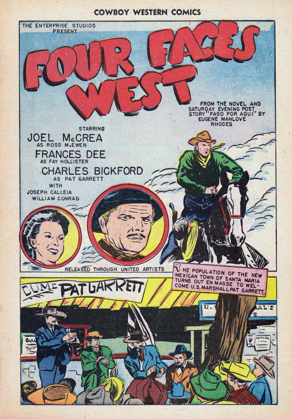 Read online Cowboy Western Comics (1948) comic -  Issue #24 - 3