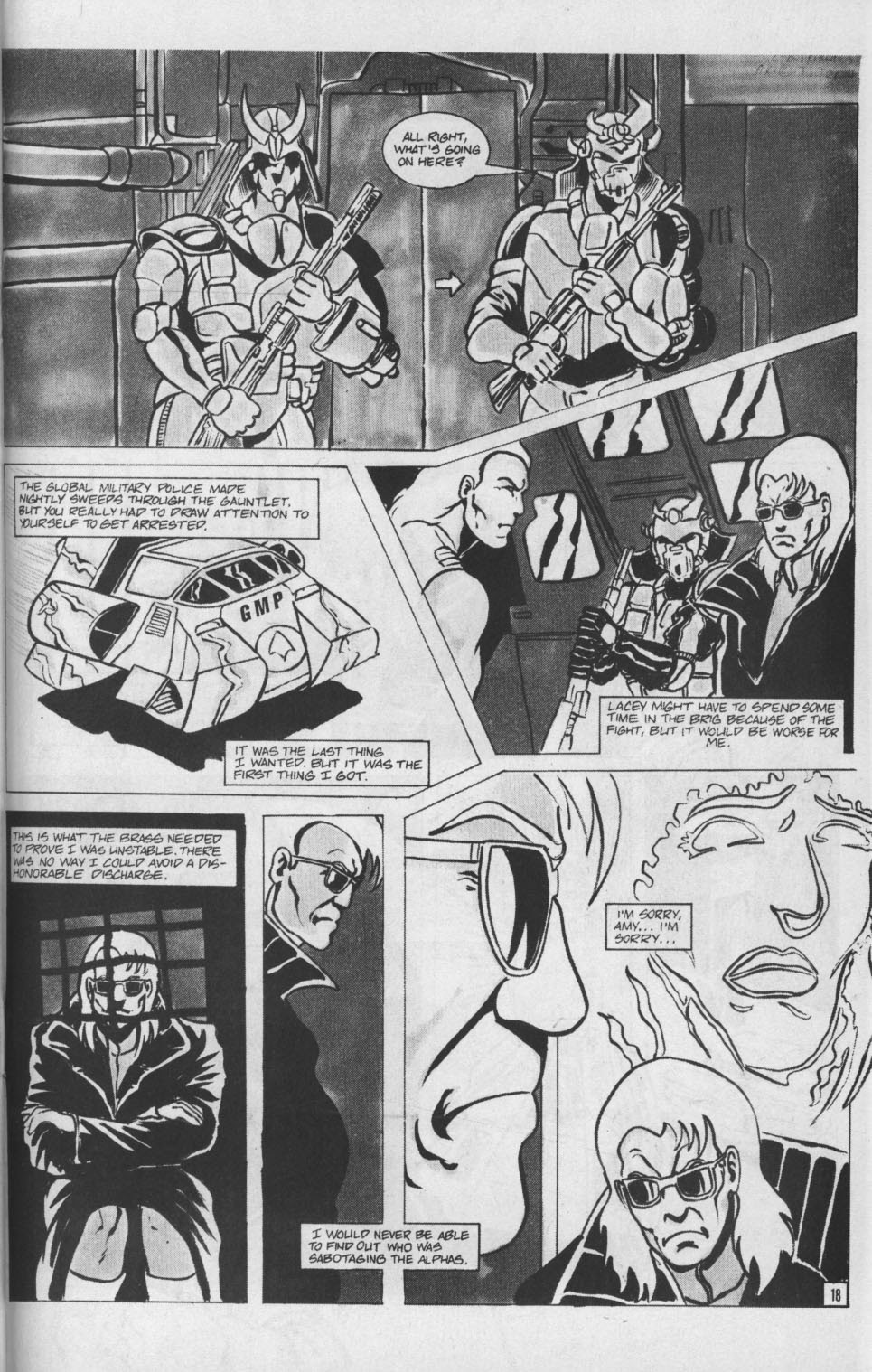 Read online Robotech II: The Sentinels - CyberPirates comic -  Issue #2 - 20