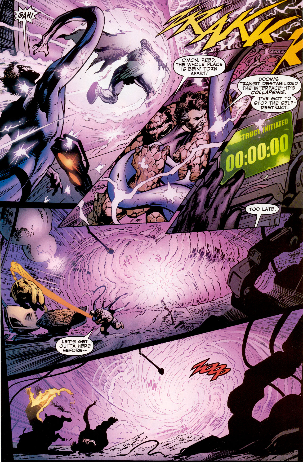 Read online Fantastic Four: The End comic -  Issue #6 - 16