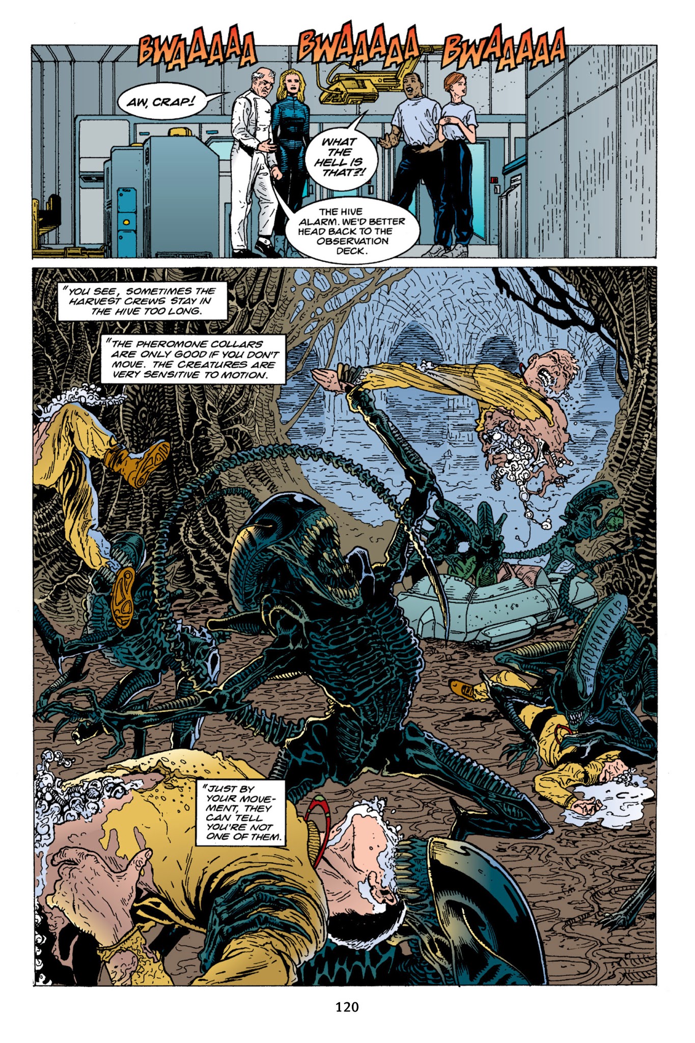 Read online Aliens Omnibus comic -  Issue # TPB 4 - 120