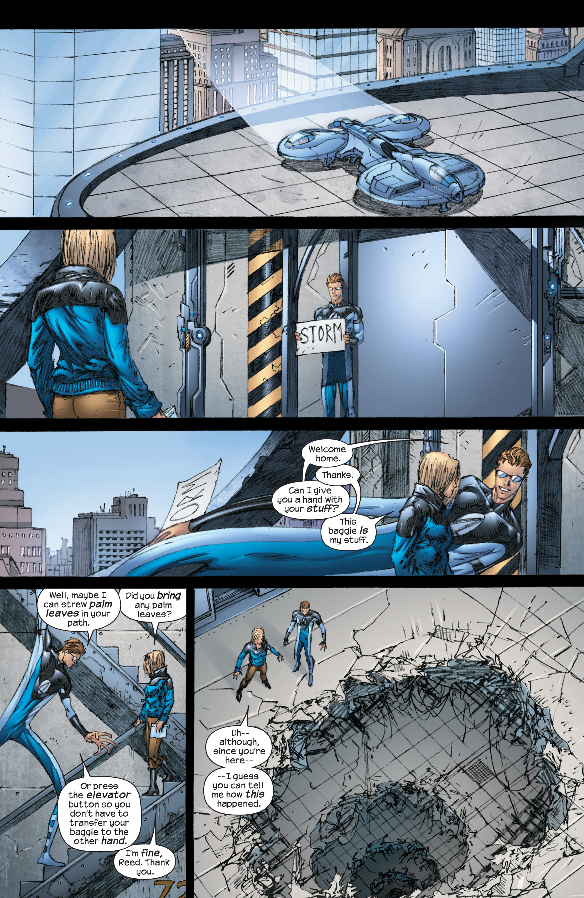 Read online Ultimate Fantastic Four (2004) comic -  Issue # _TPB Collection 6 (Part 1) - 13