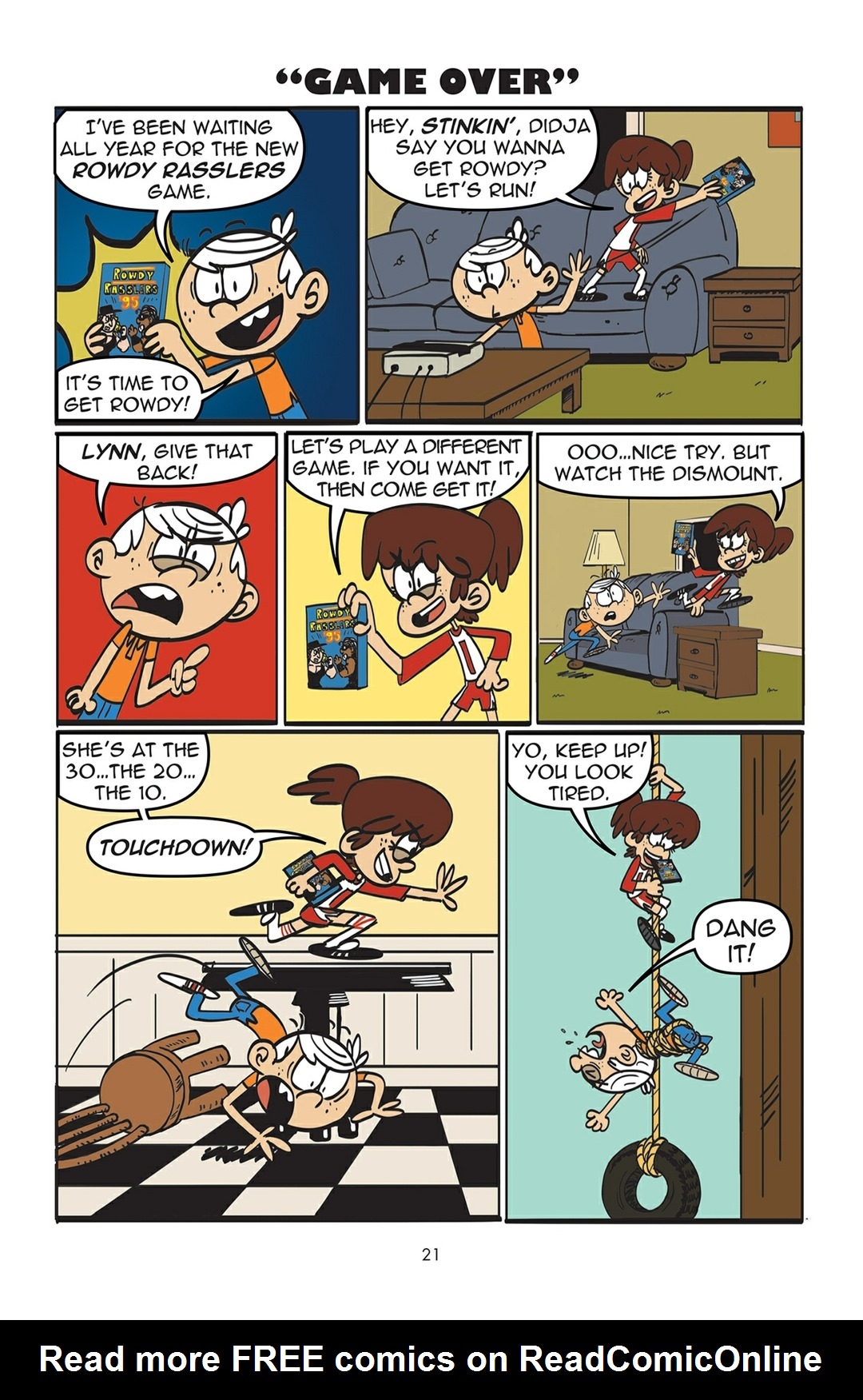 Read online The Loud House comic -  Issue #7 - 21