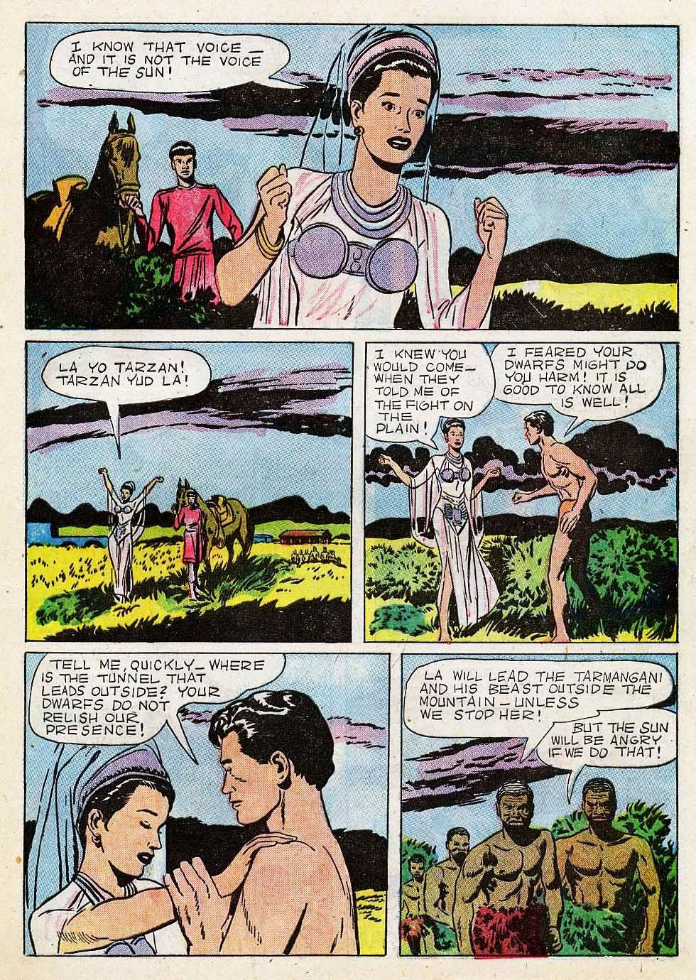 Read online Tarzan (1948) comic -  Issue #13 - 17