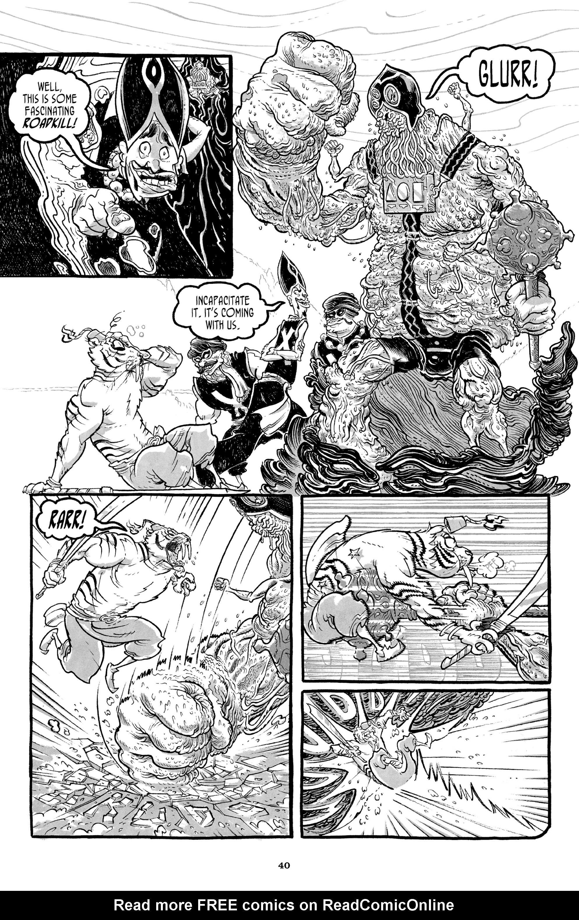 Read online Sabertooth Swordsman comic -  Issue # TPB - 41