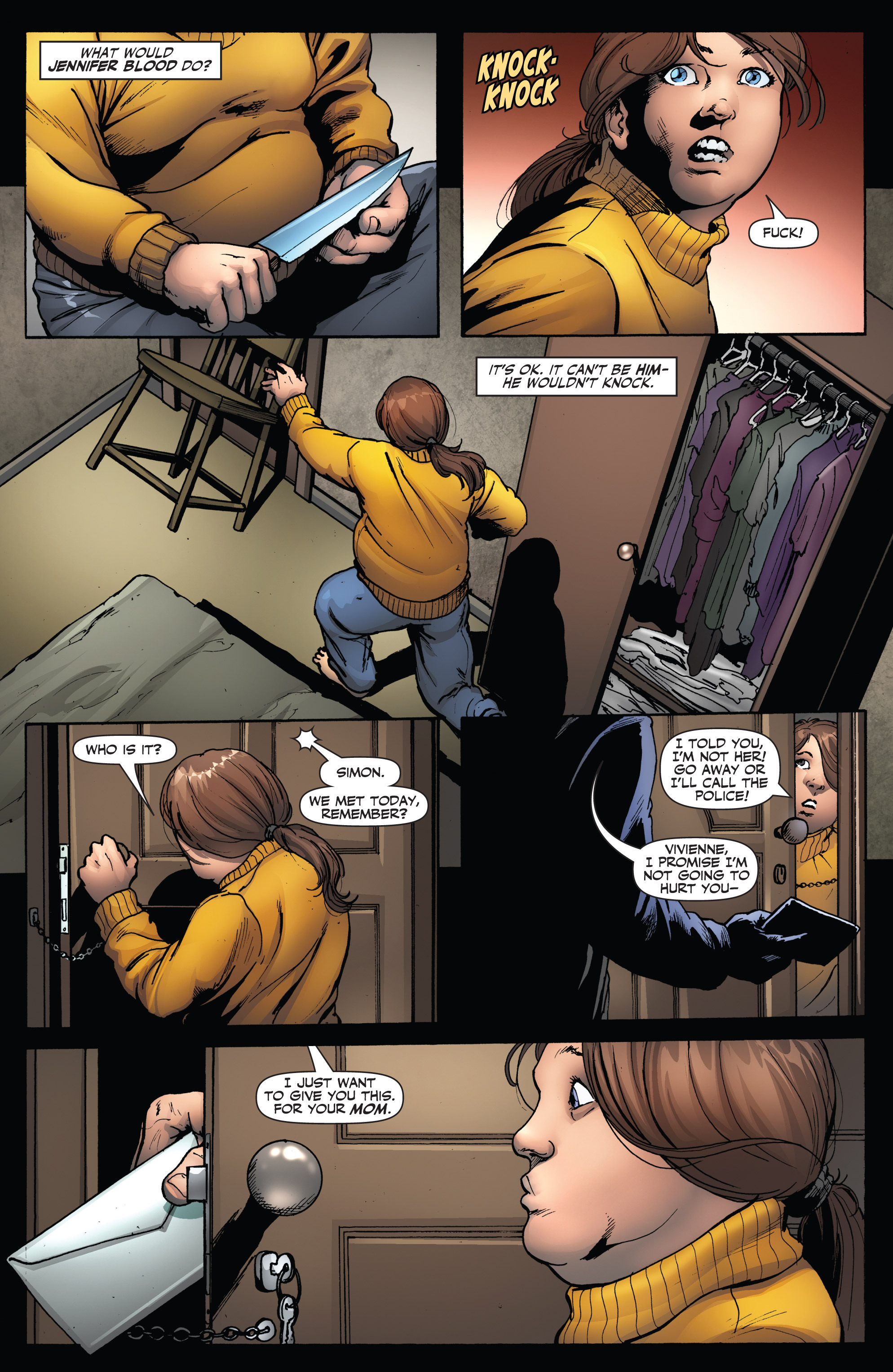 Read online Jennifer Blood comic -  Issue #32 - 17