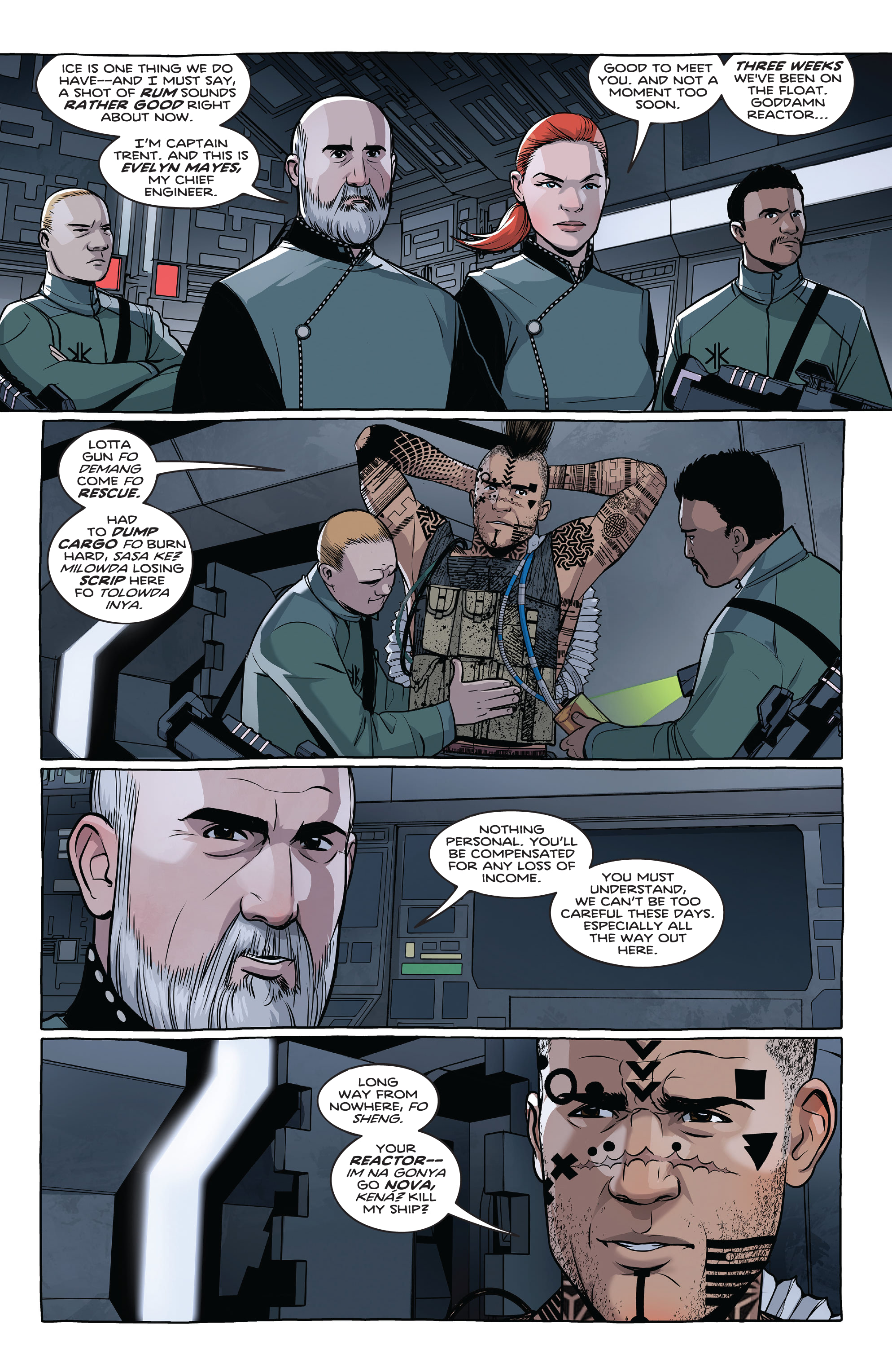 Read online The Expanse: Dragon Tooth comic -  Issue #2 - 4