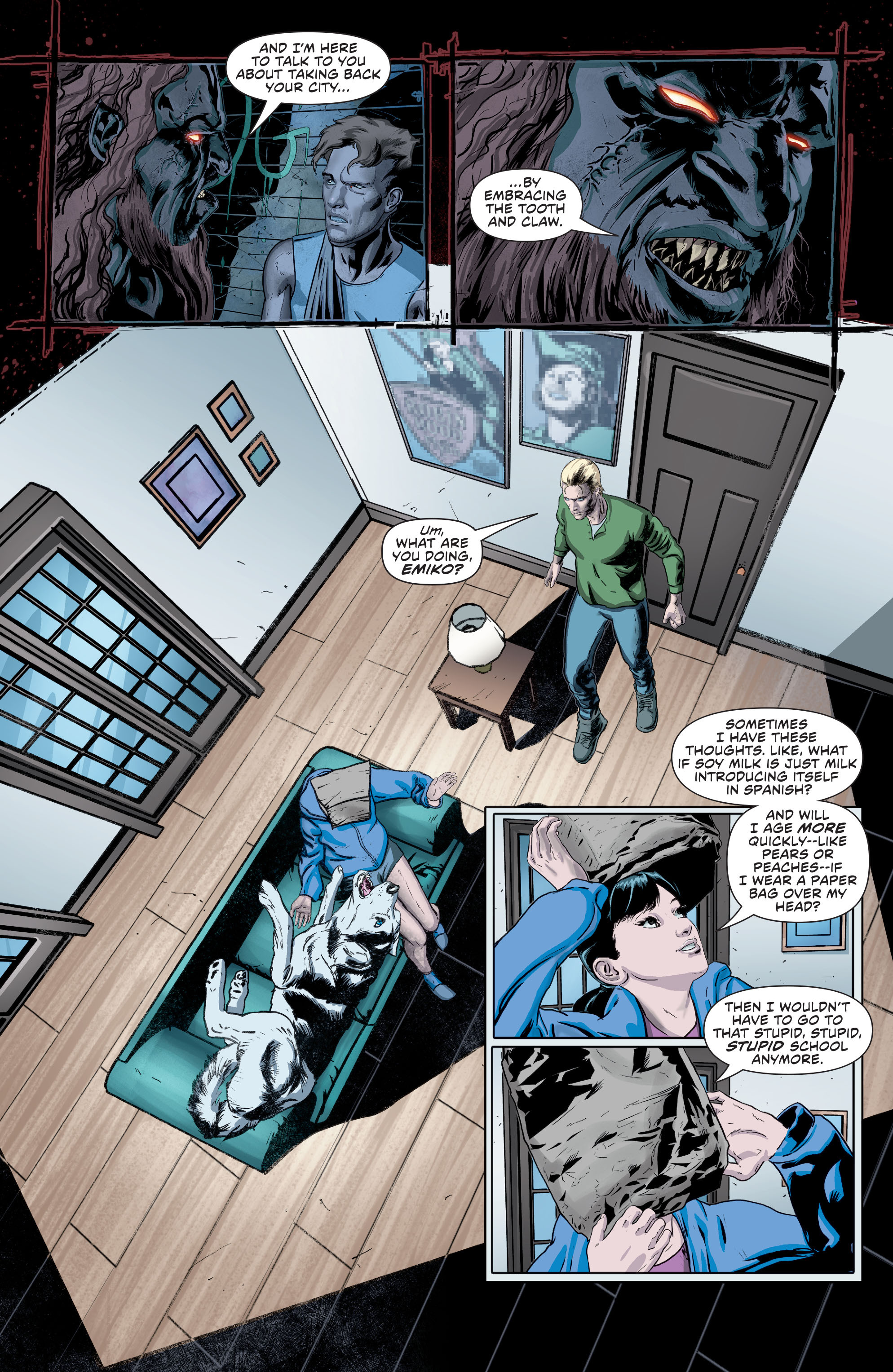 Read online Green Arrow (2011) comic -  Issue # _Annual 1 - 14