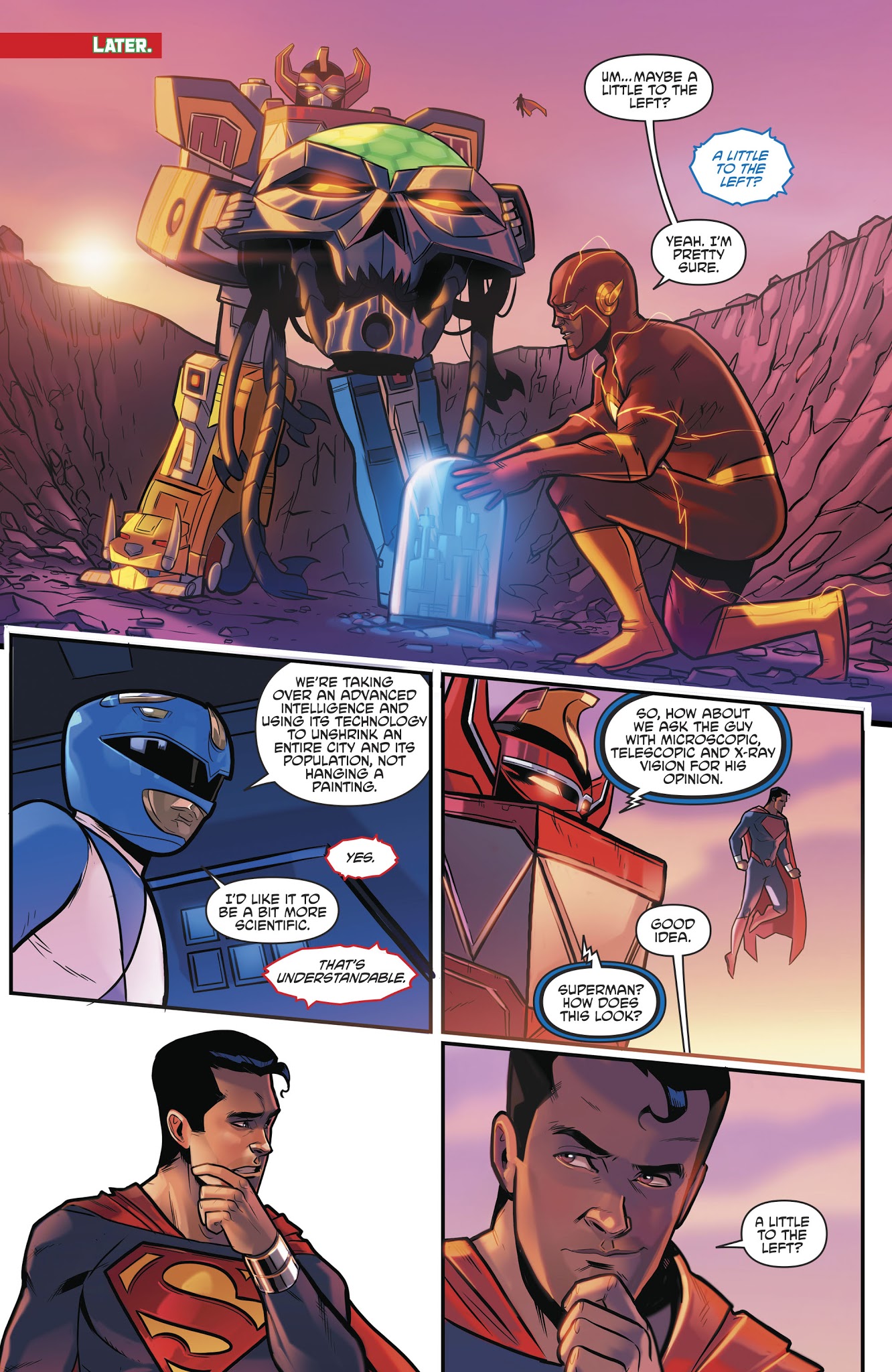Read online Justice League/Mighty Morphin' Power Rangers comic -  Issue #6 - 20