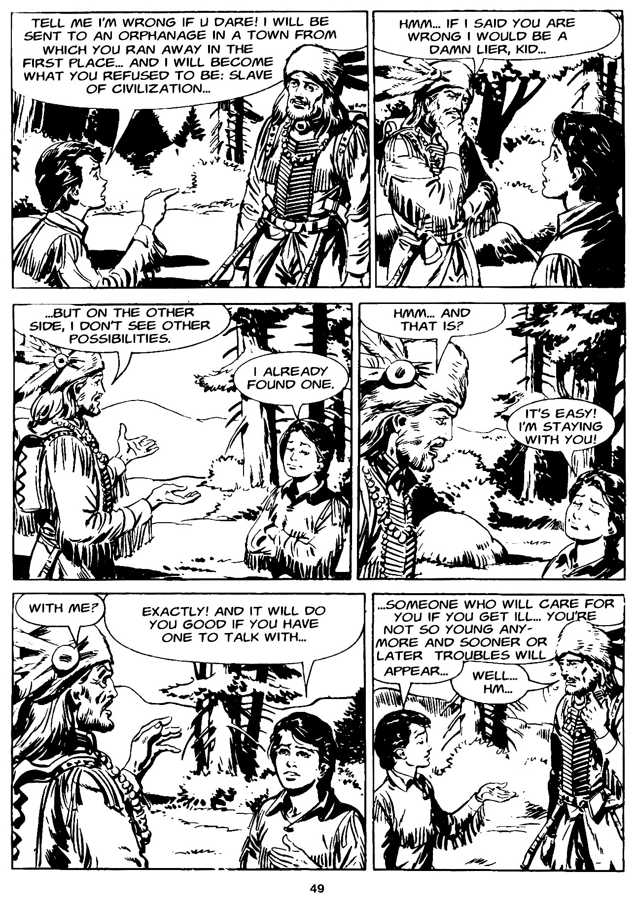 Read online Zenith gigante - Zagor gigante comic -  Issue #1 - 51