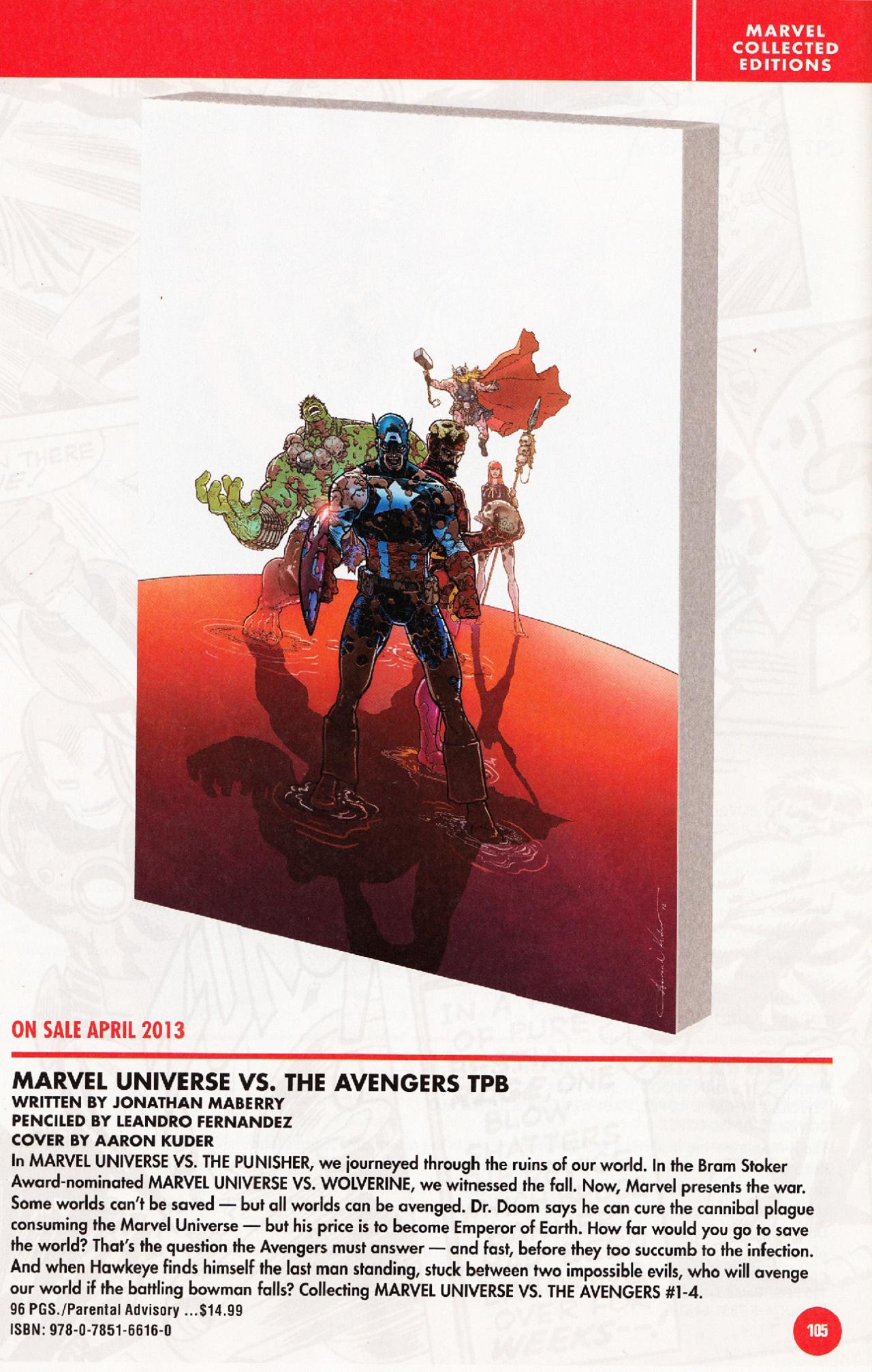 Read online Marvel Previews comic -  Issue #6 - 107