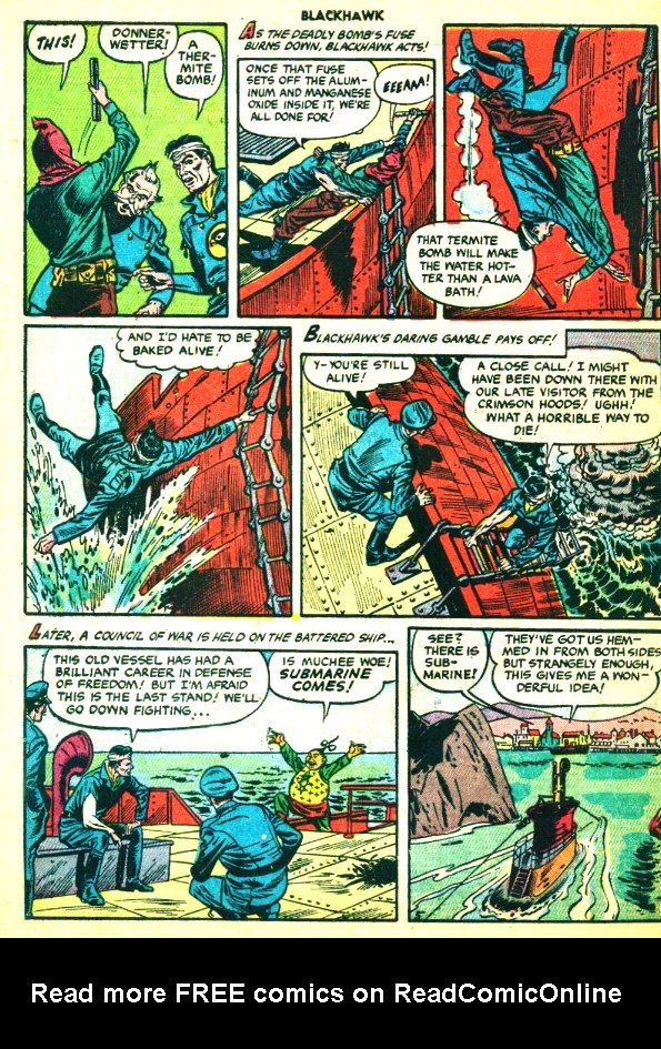 Read online Blackhawk (1957) comic -  Issue #60 - 30