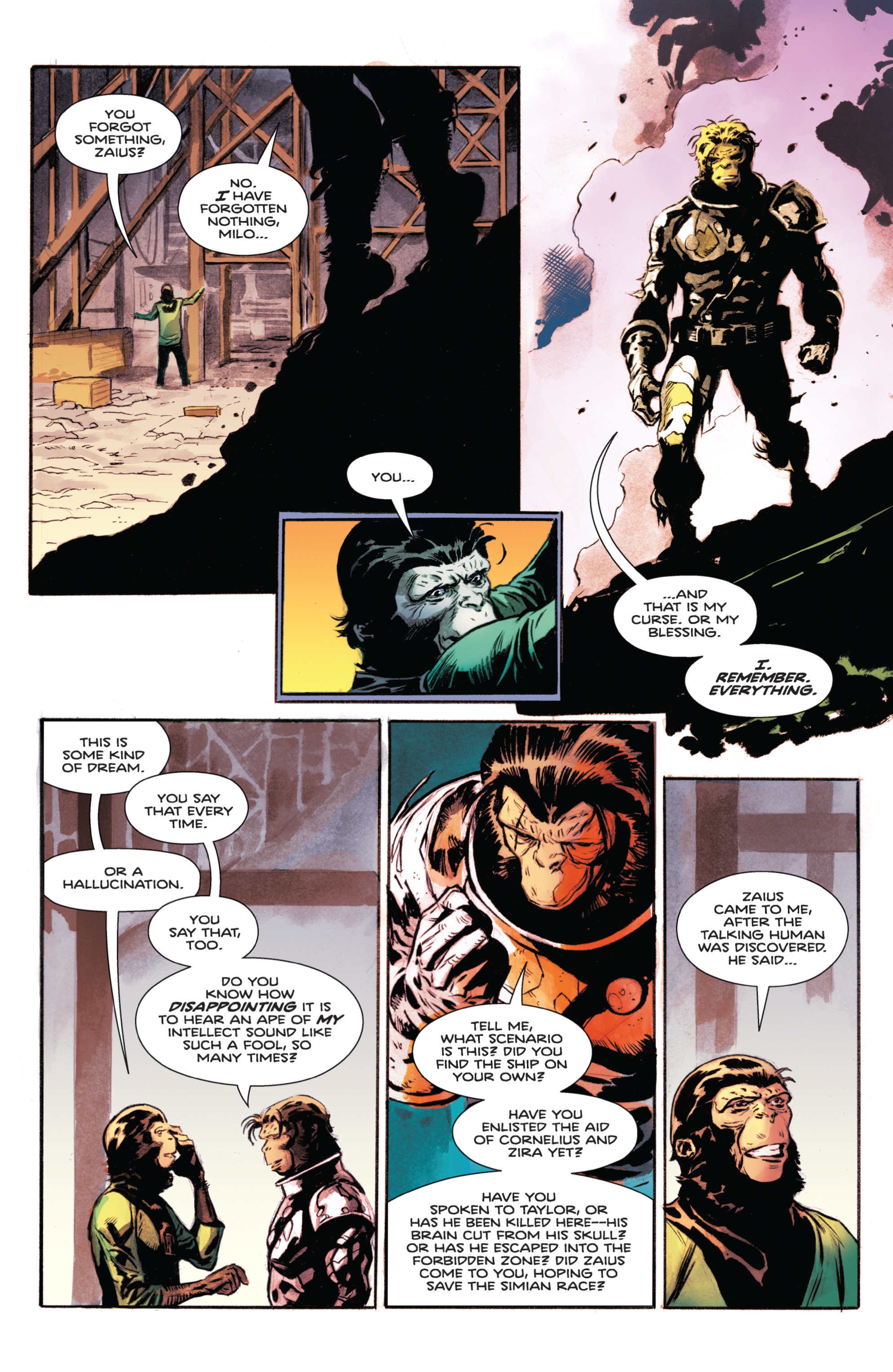 Read online Tarzan On the Planet of the Apes comic -  Issue #5 - 10