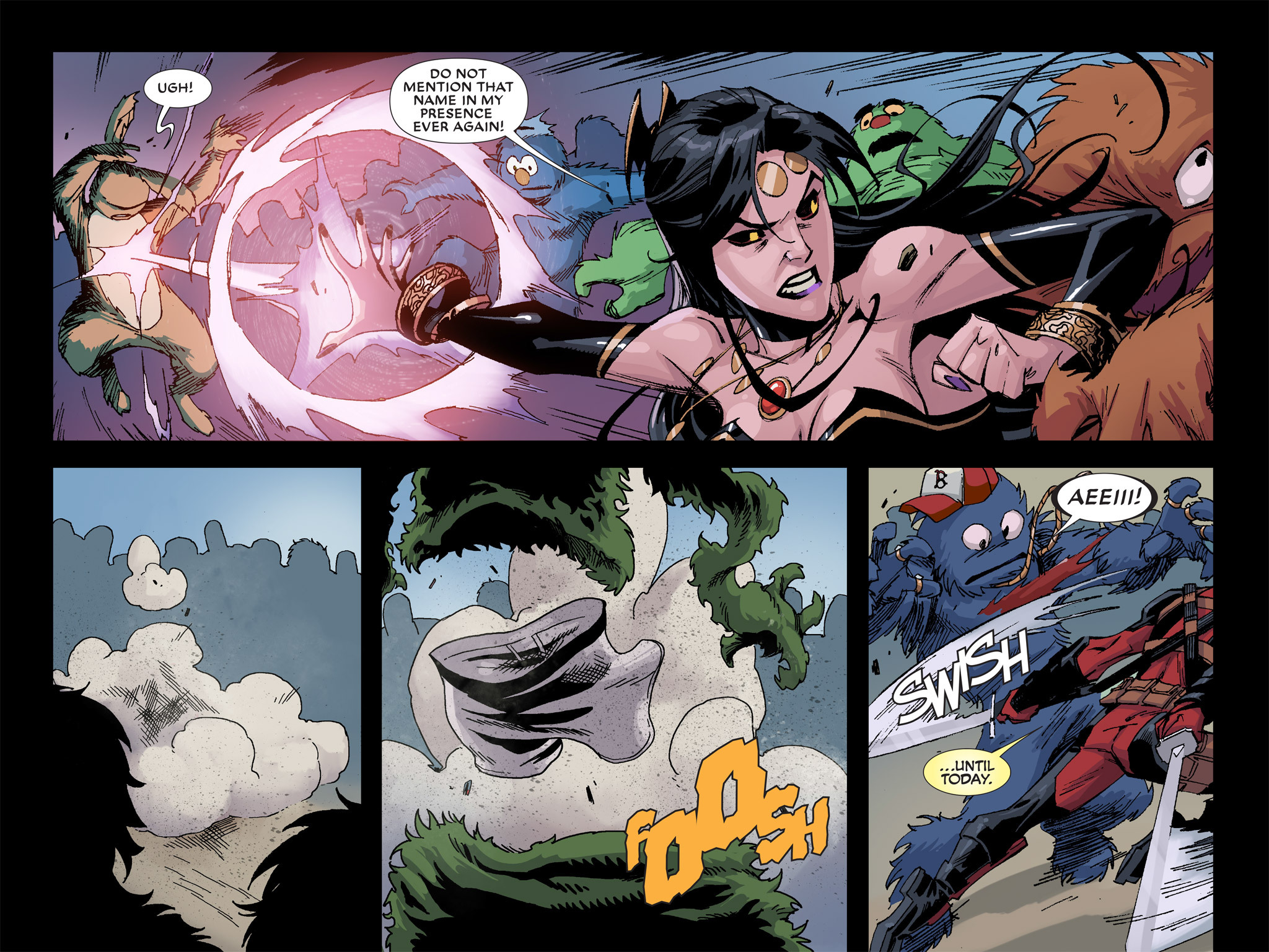 Read online Deadpool: Dracula's Gauntlet comic -  Issue # Part 7 - 14