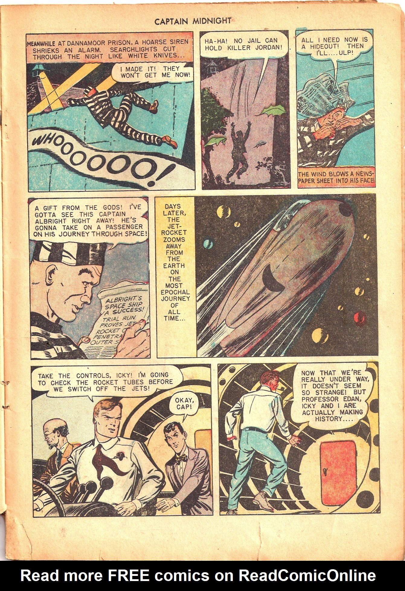 Read online Captain Midnight (1942) comic -  Issue #49 - 18