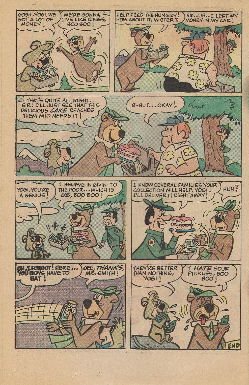 Read online Yogi Bear (1970) comic -  Issue #25 - 16