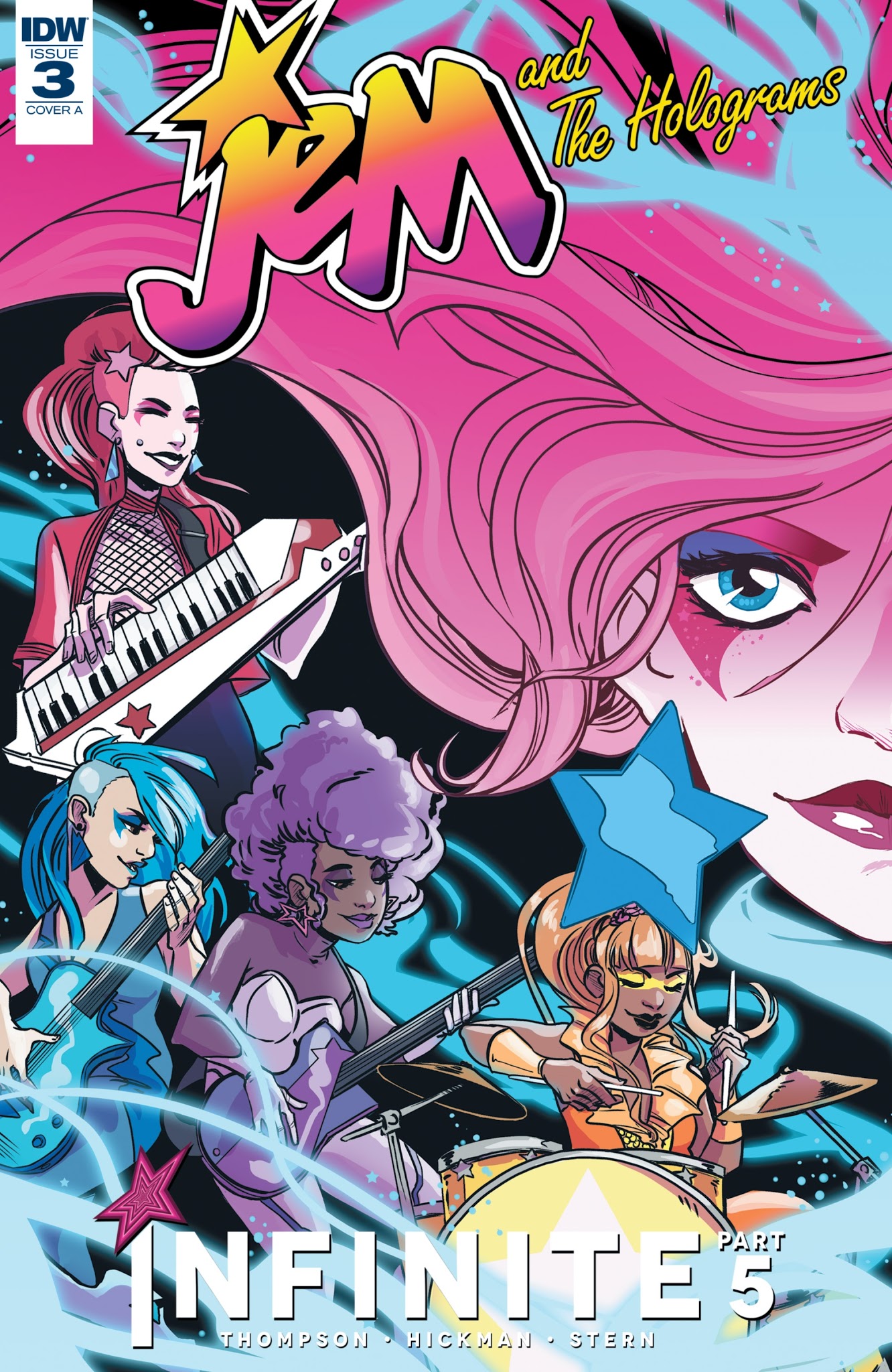 Read online Jem and the Holograms: Infinite comic -  Issue #3 - 1