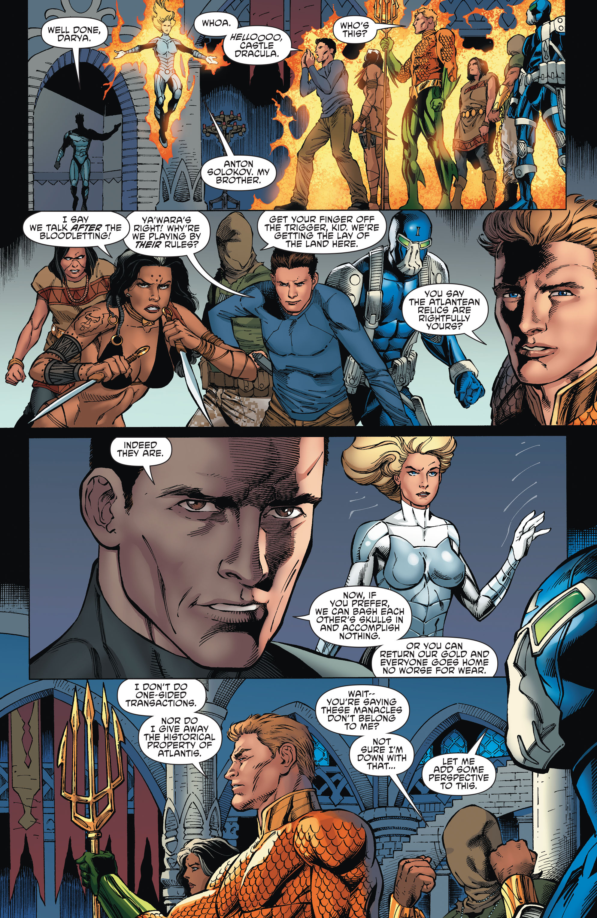 Read online Aquaman and the Others comic -  Issue #3 - 7
