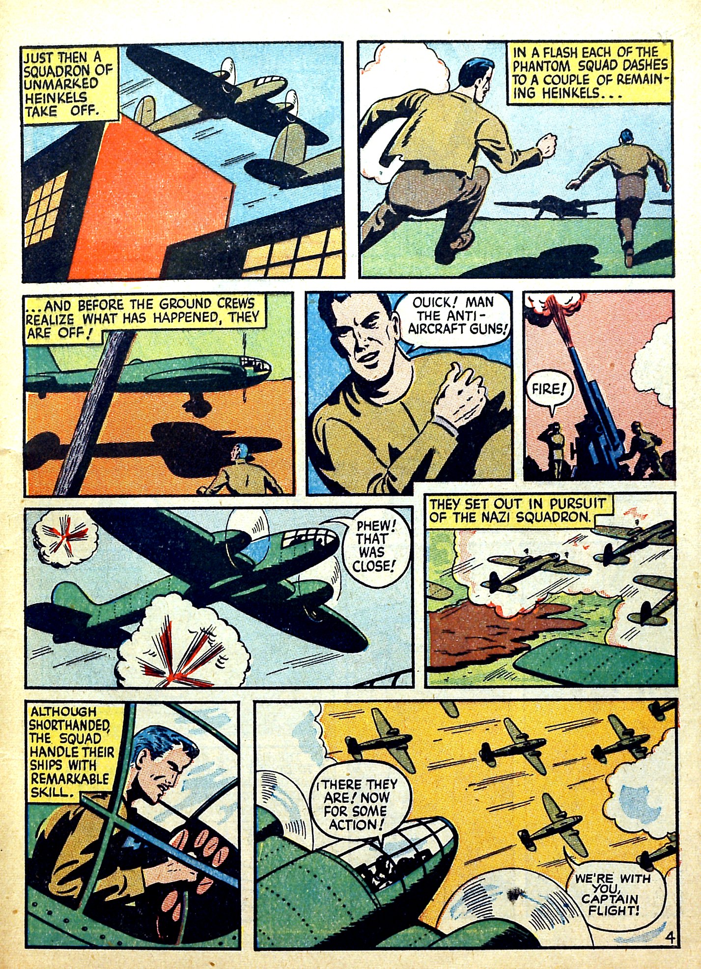 Read online Captain Flight Comics comic -  Issue #3 - 13