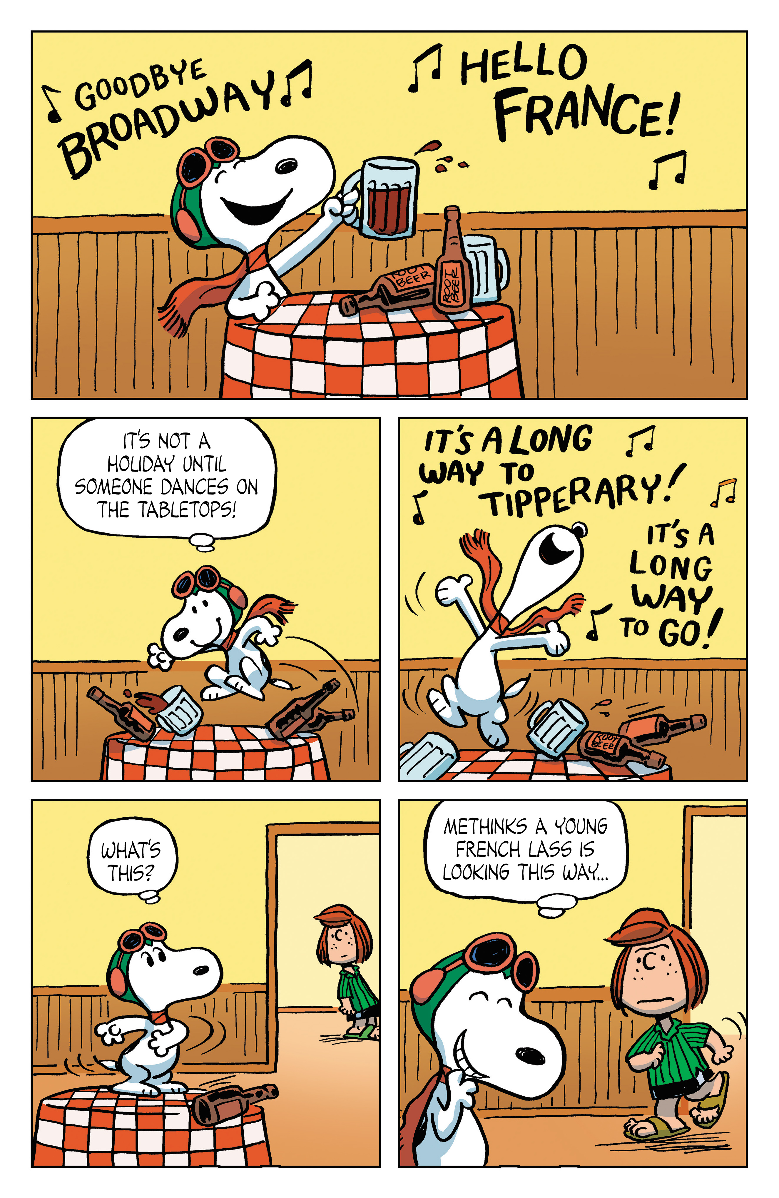 Read online Peanuts: Where Beagles Dare! comic -  Issue # Full - 11