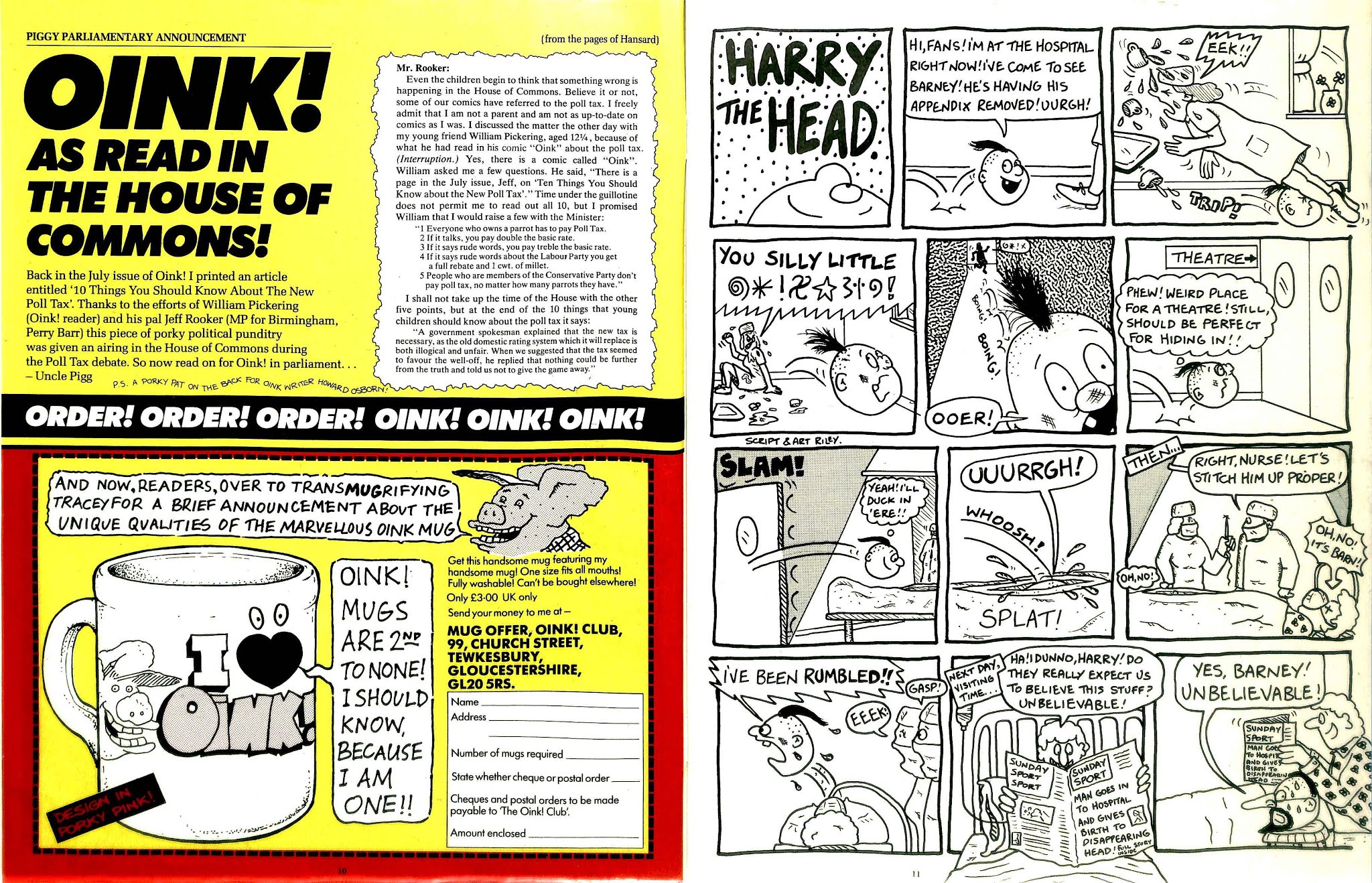 Read online Oink! comic -  Issue #67 - 6