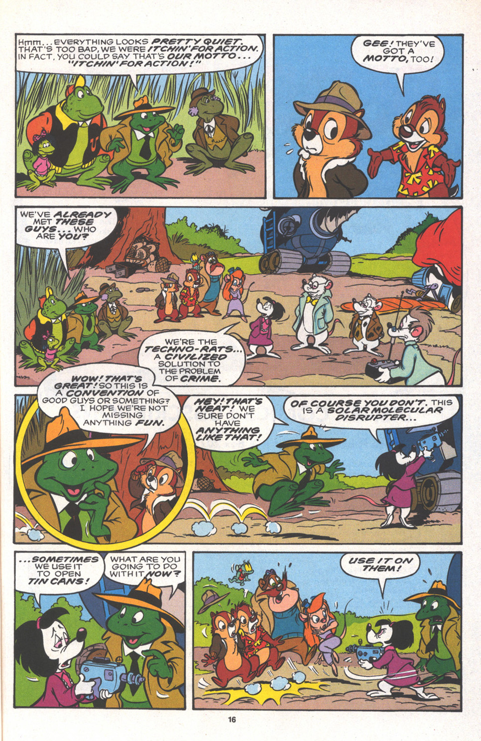 Read online Disney's Chip 'N Dale Rescue Rangers comic -  Issue #15 - 21