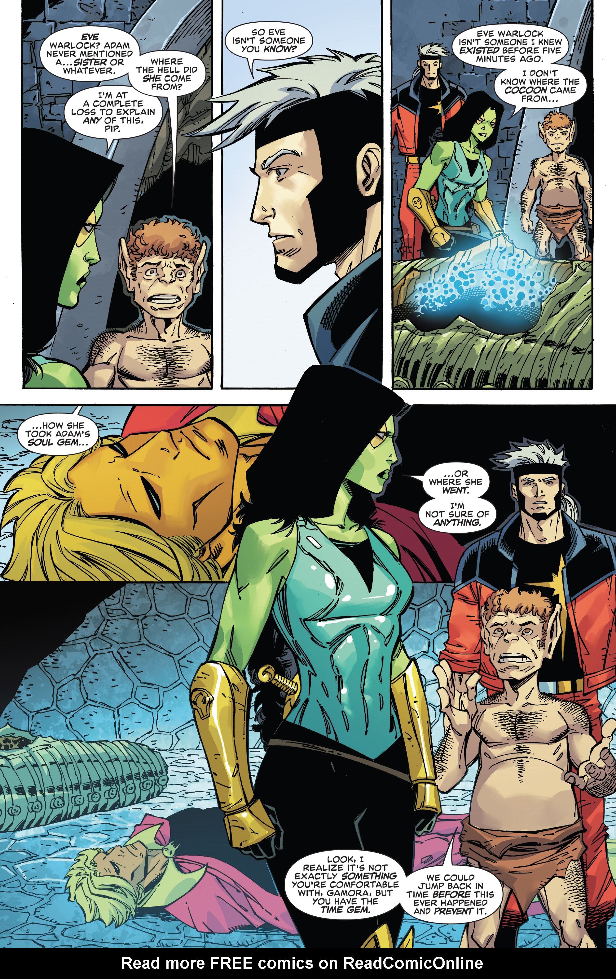 Read online Warlock: Rebirth comic -  Issue #2 - 7