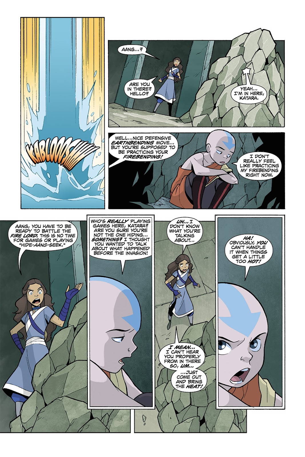 Nickelodeon Avatar: The Last Airbender - The Lost Adventures issue Full - Page 193