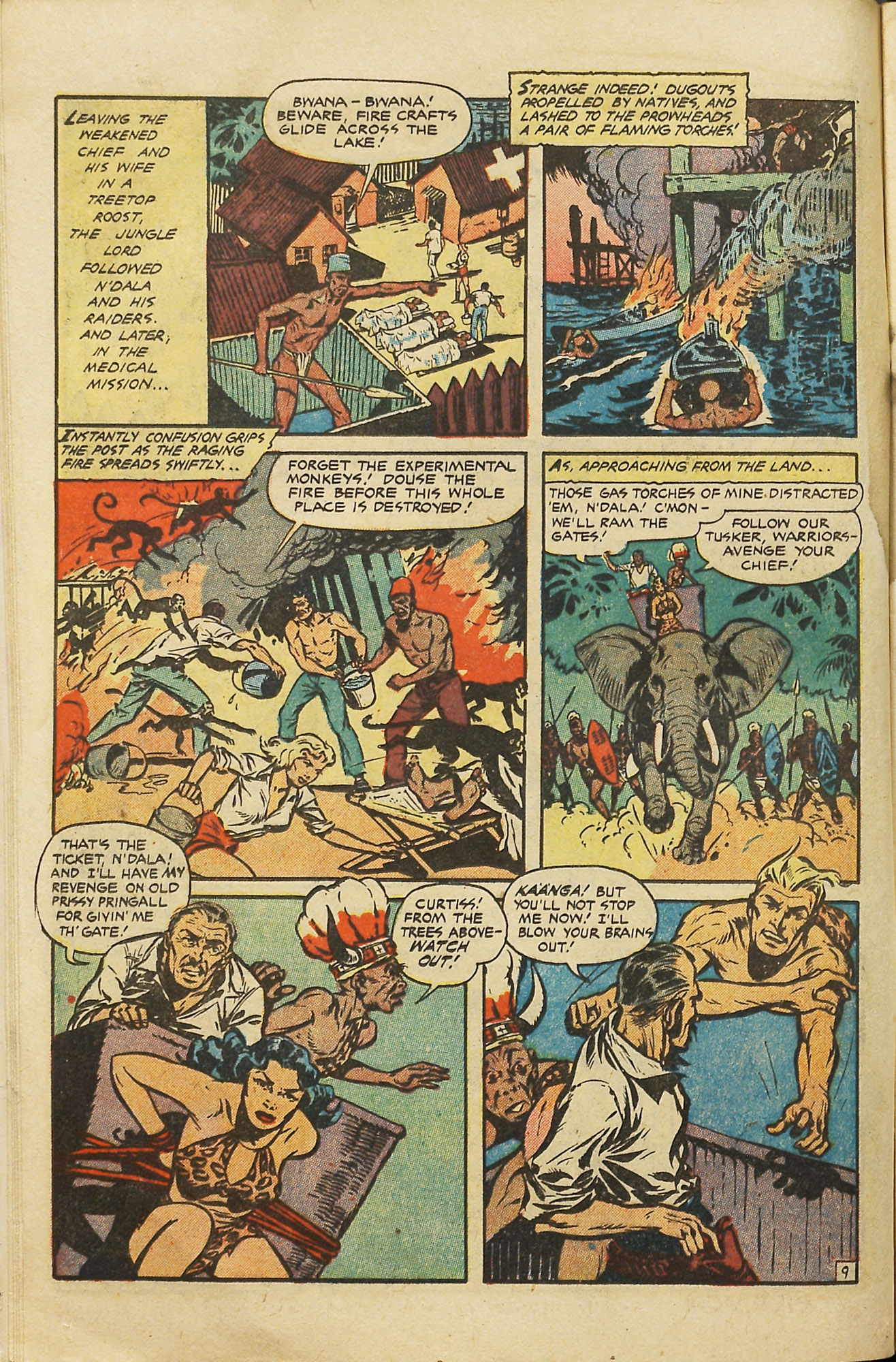 Read online Jungle Comics comic -  Issue #145 - 13