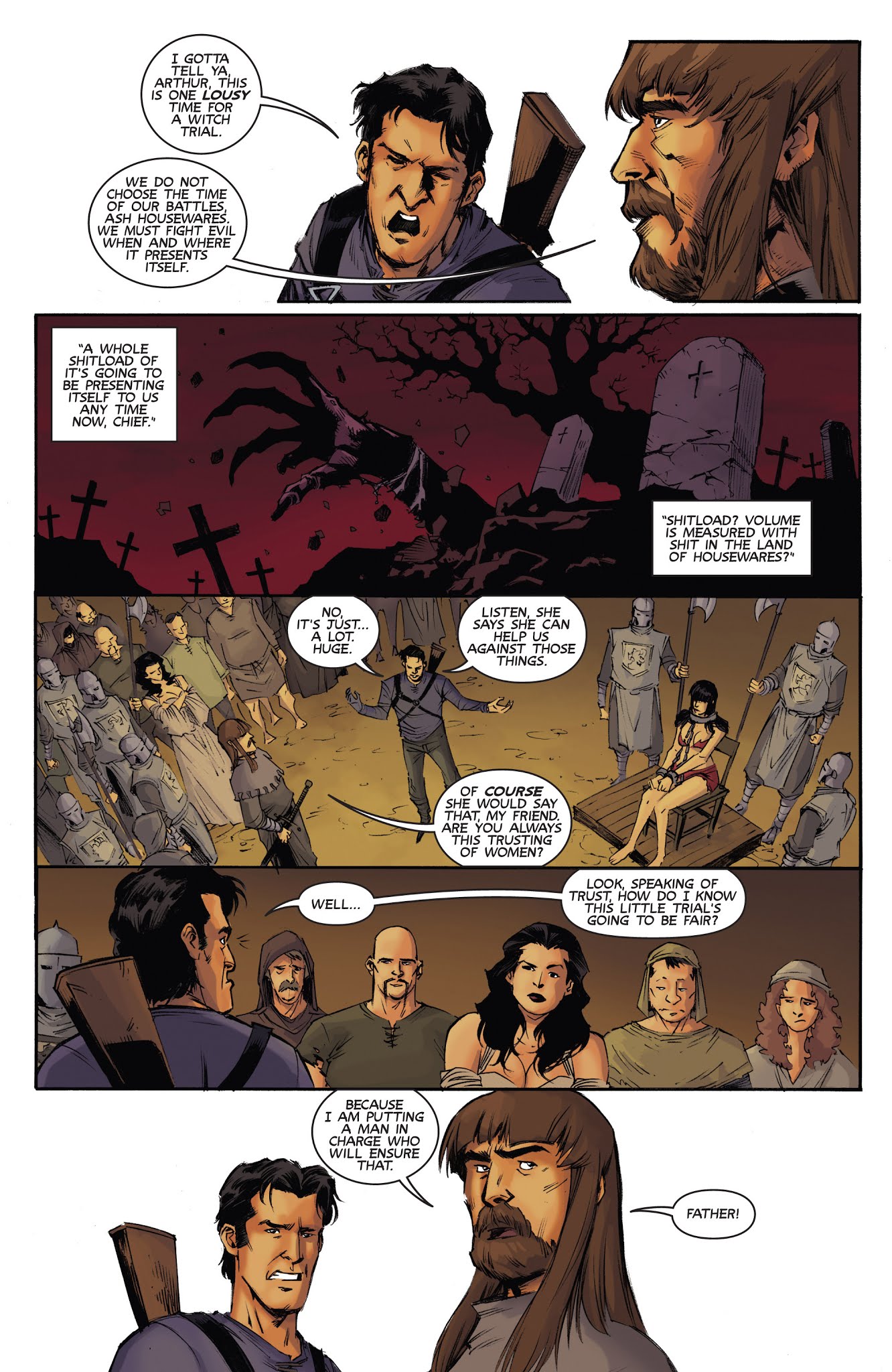 Read online Vampirella/Army of Darkness comic -  Issue #3 - 5