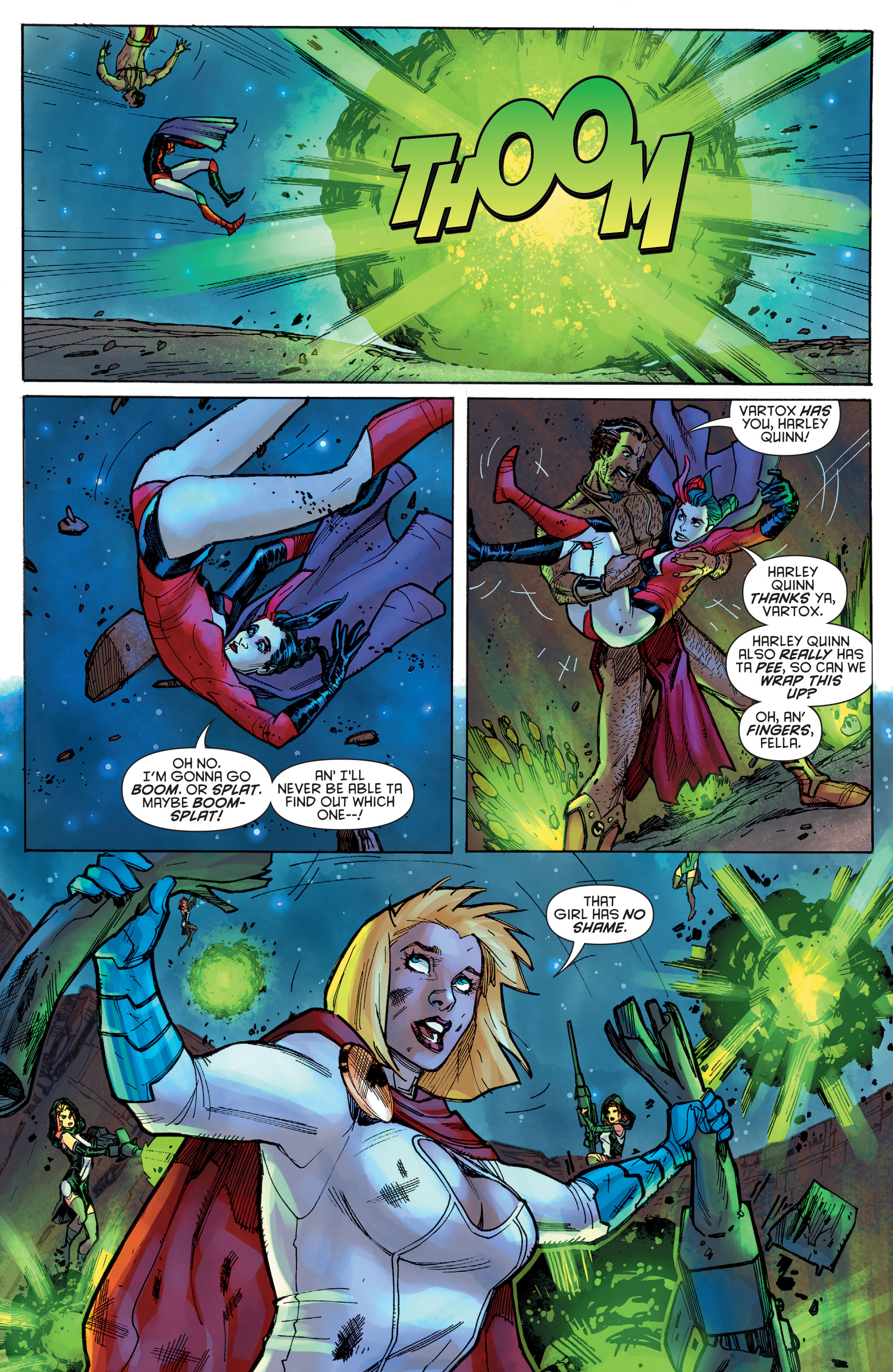 Read online Harley Quinn and Power Girl comic -  Issue #4 - 18