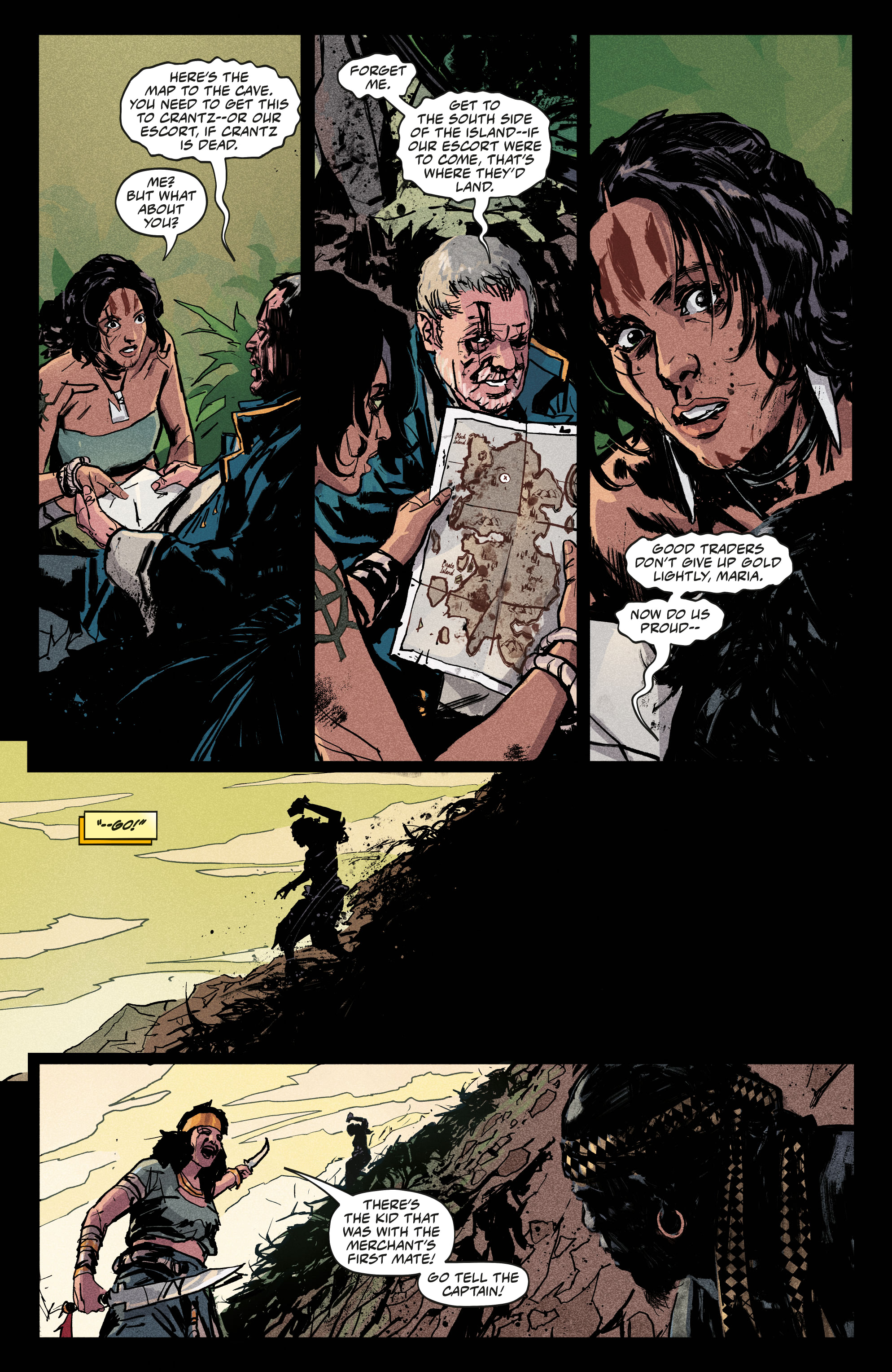 Read online Skull and Bones: Savage Storm comic -  Issue #1 - 18