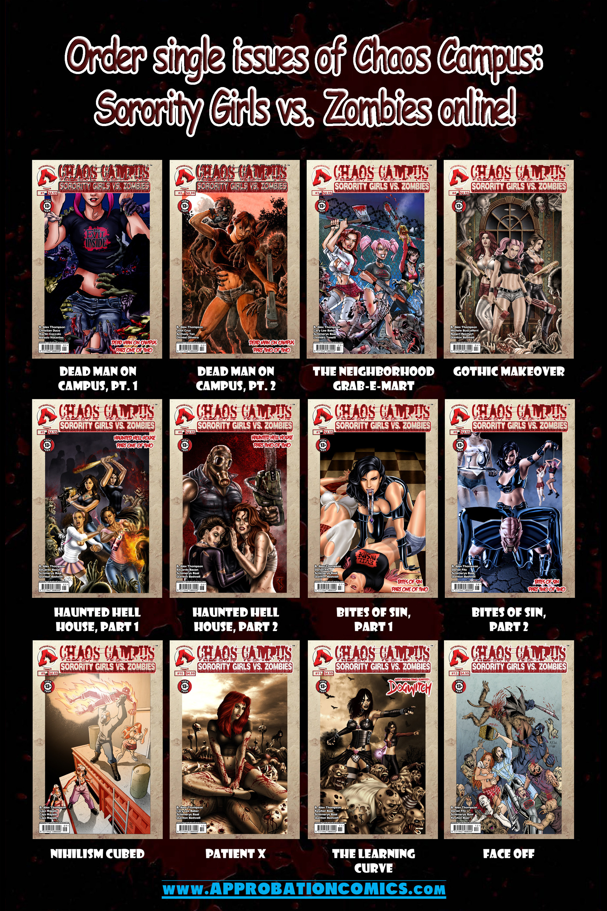 Read online Chaos Campus: Sorority Girls Vs. Zombies comic -  Issue #22 - 28