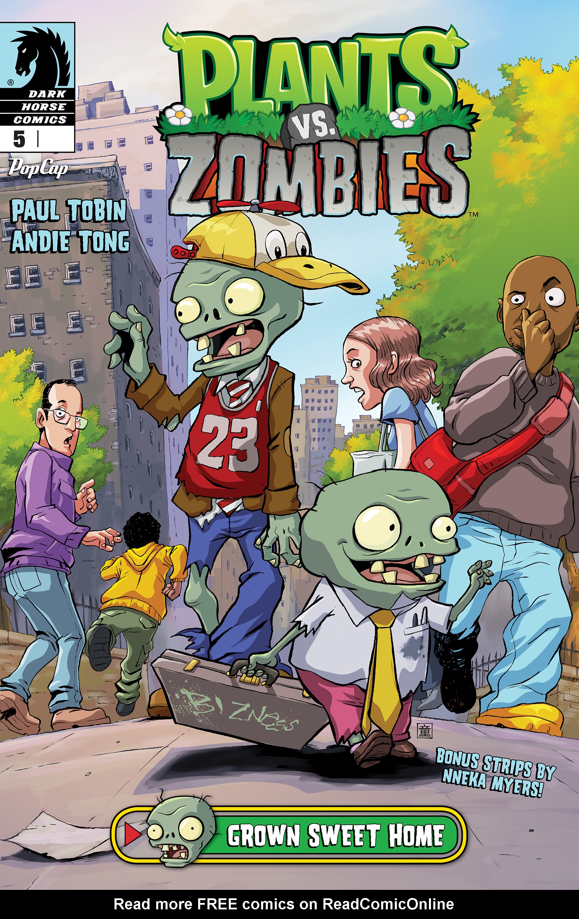 Read online Plants vs. Zombies: Grown Sweet Home comic -  Issue #5 - 1