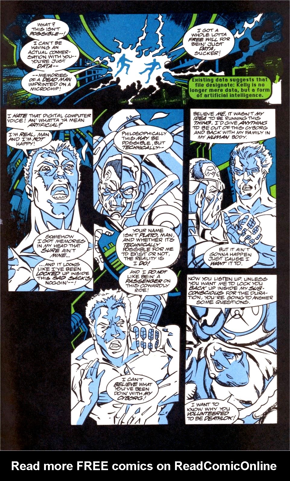 Read online Deathlok (1991) comic -  Issue #17 - 7