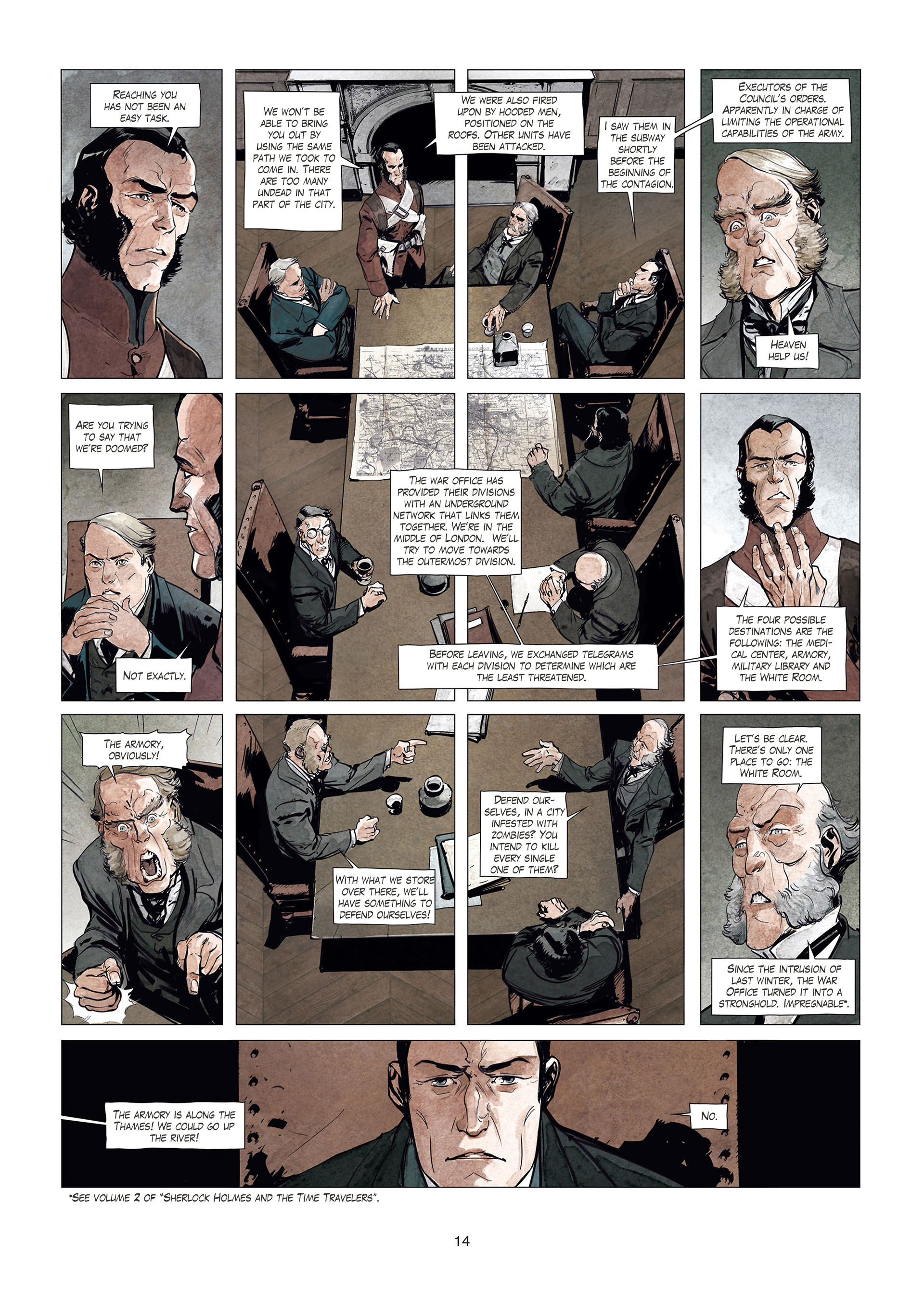 Read online Sherlock Holmes Society Tome 4 : Contamination comic -  Issue # Full - 14