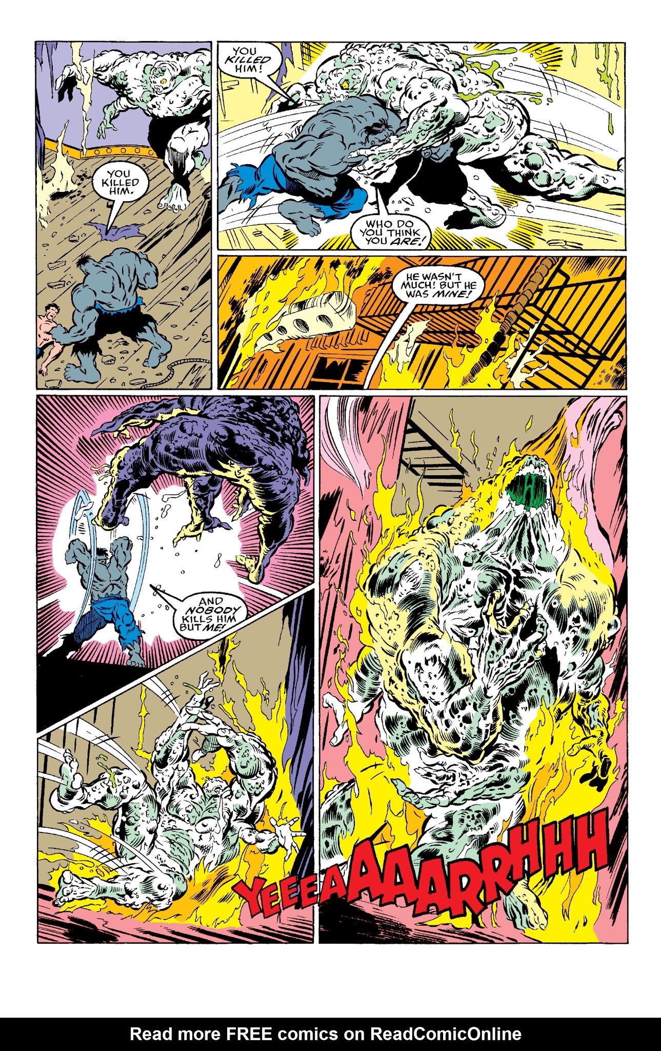 Read online Hulk Visionaries: Peter David comic -  Issue # TPB 5 - 171