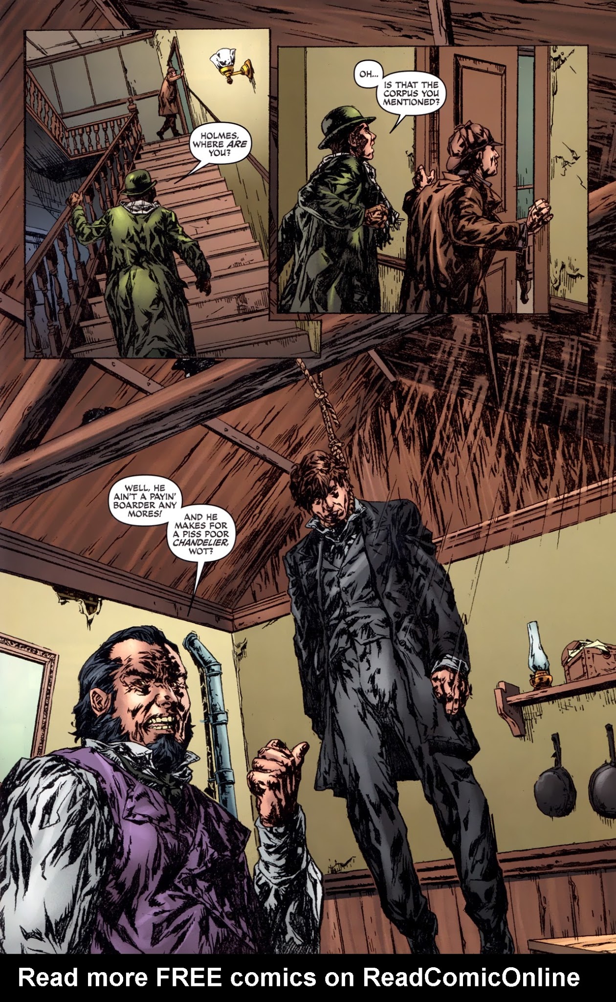 Read online Sherlock Holmes: Year One comic -  Issue #4 - 11