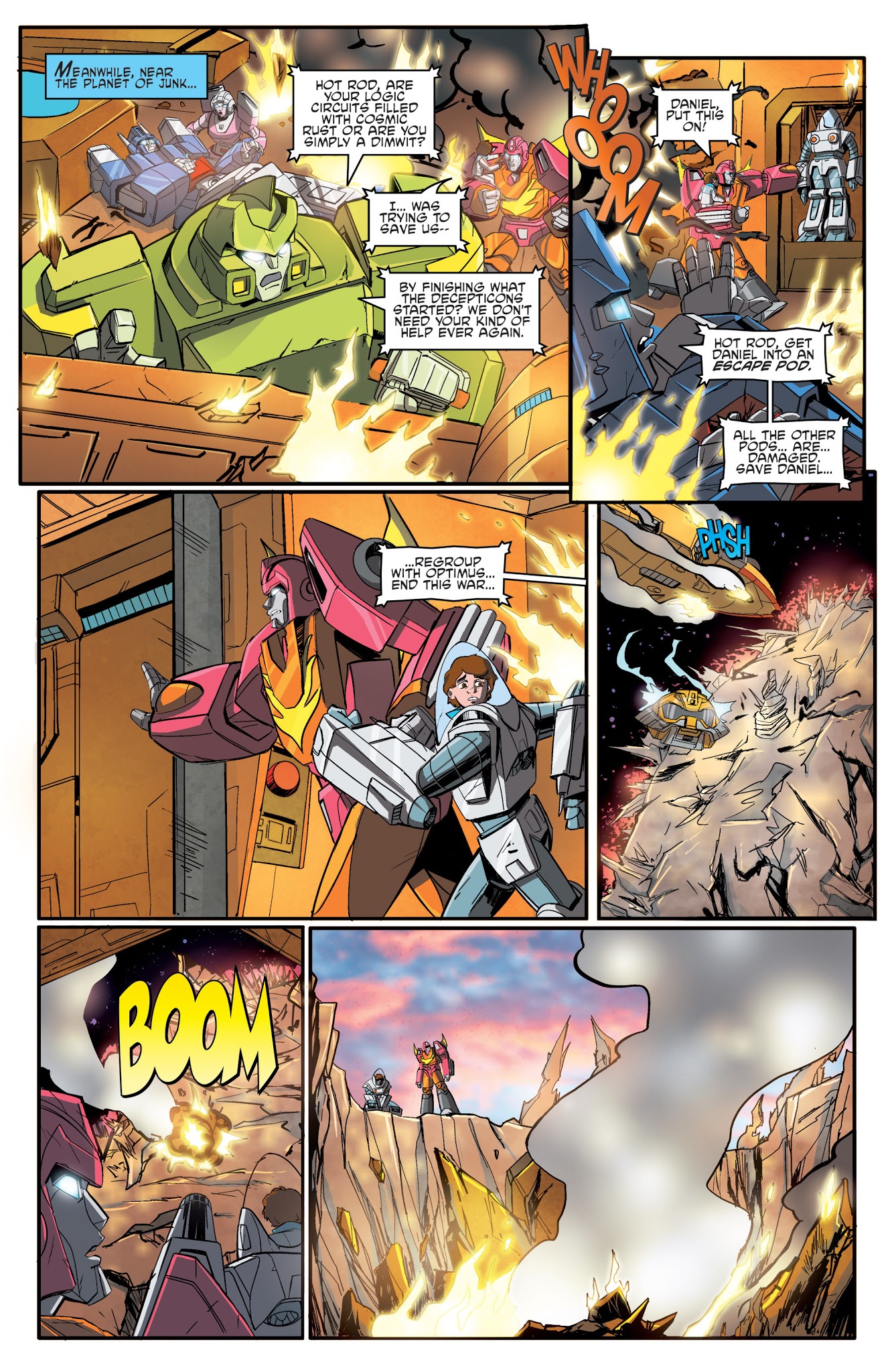 Read online Transformers: Deviations comic -  Issue # Full - 19