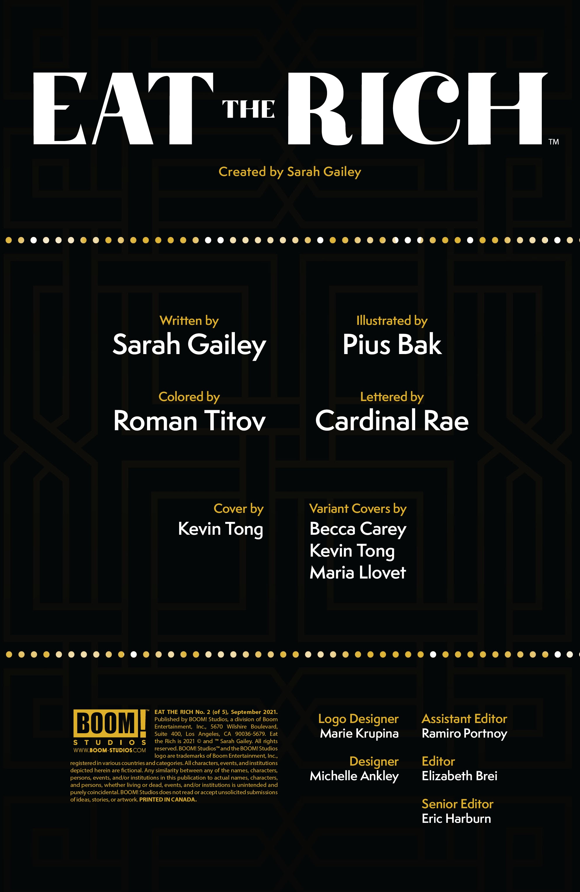 Read online Eat the Rich comic -  Issue #2 - 2