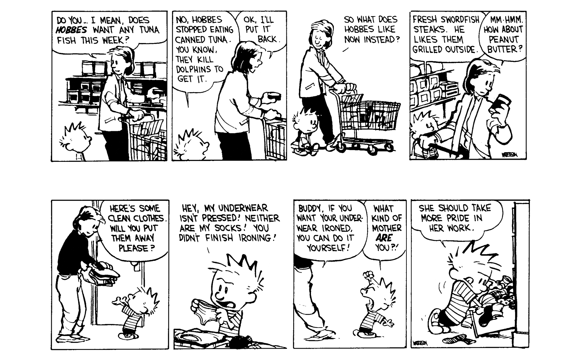 Read online Calvin and Hobbes comic -  Issue #6 - 110