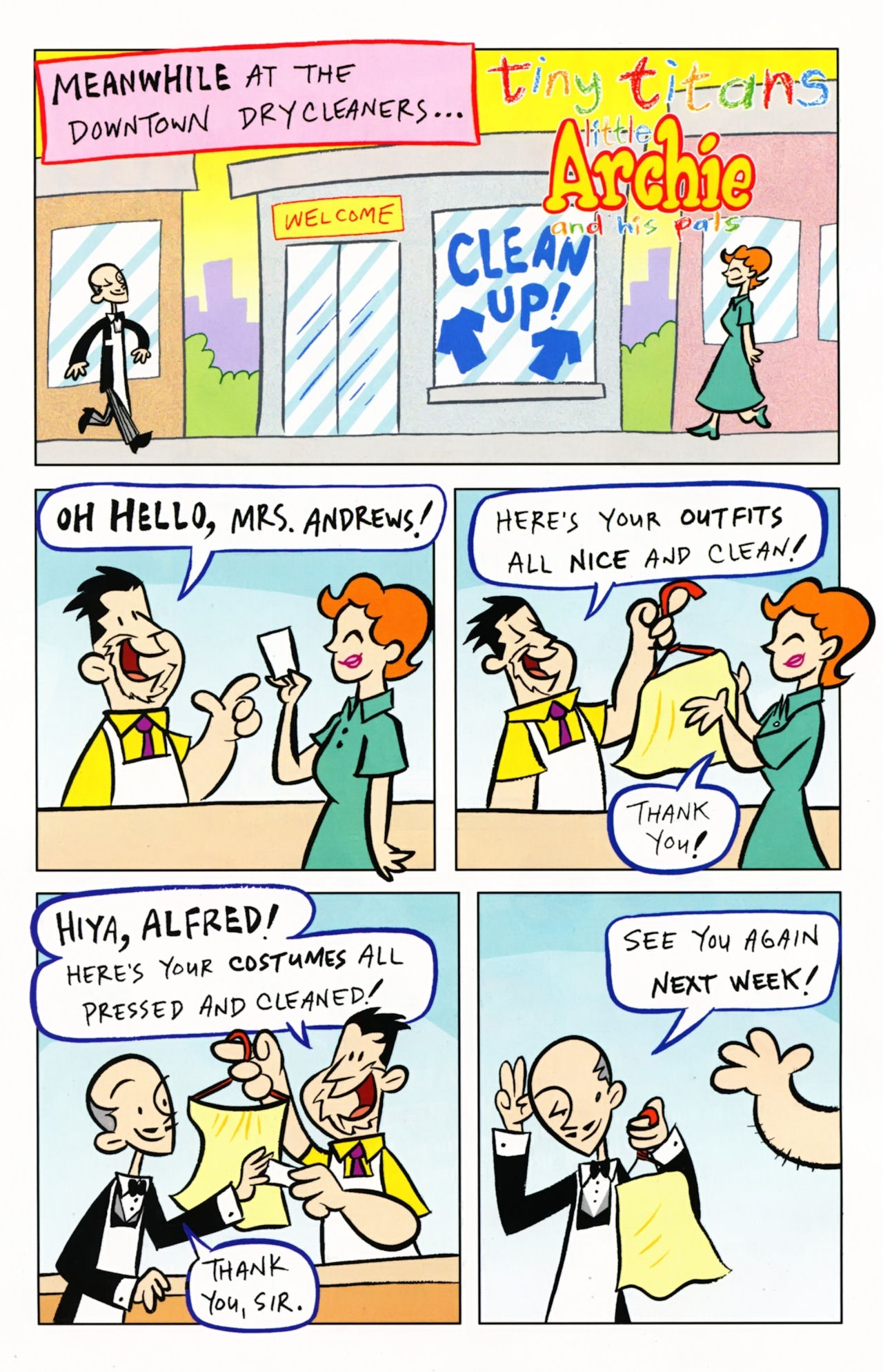 Read online Tiny Titans/Little Archie comic -  Issue #1 - 4