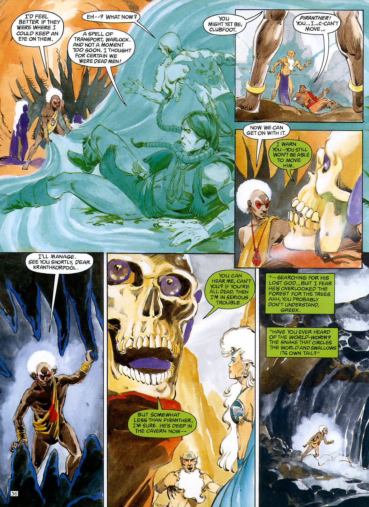 Read online Science Fiction Graphic Novel comic -  Issue #6 - 37