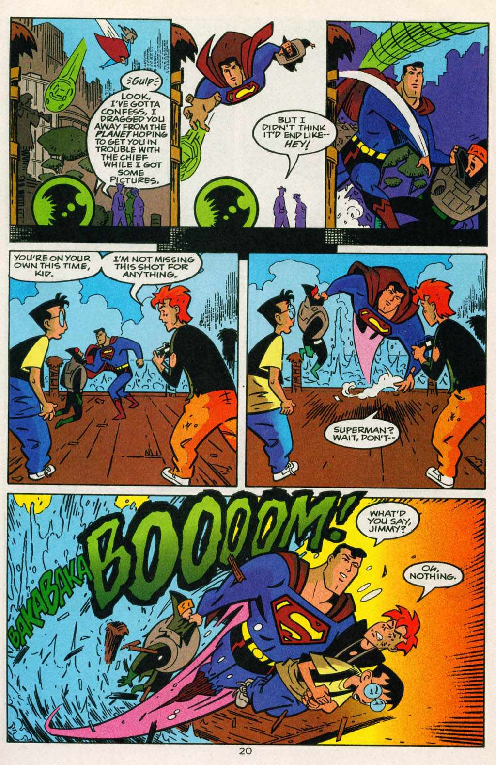 Read online Superman Adventures comic -  Issue #17 - 21